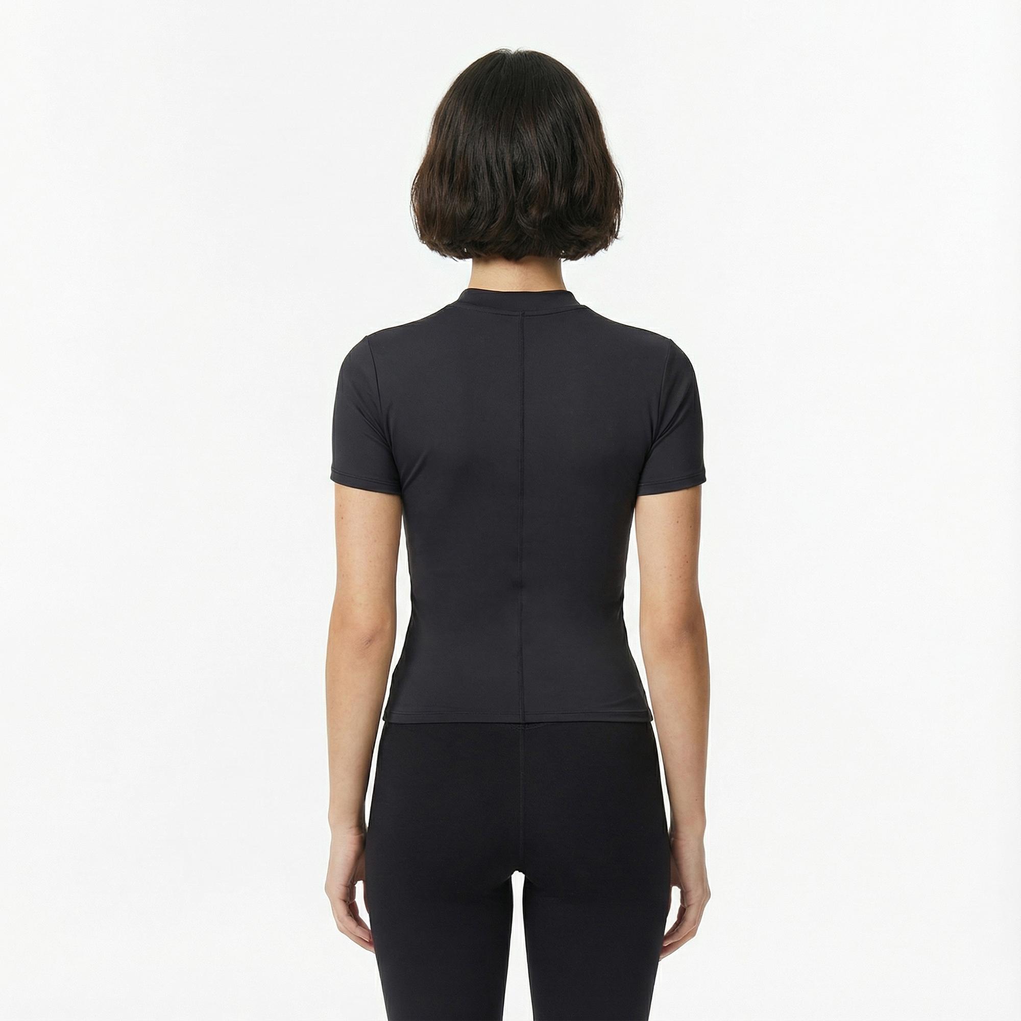 P.E Nation Foundation Kadın Siyah T-Shirt