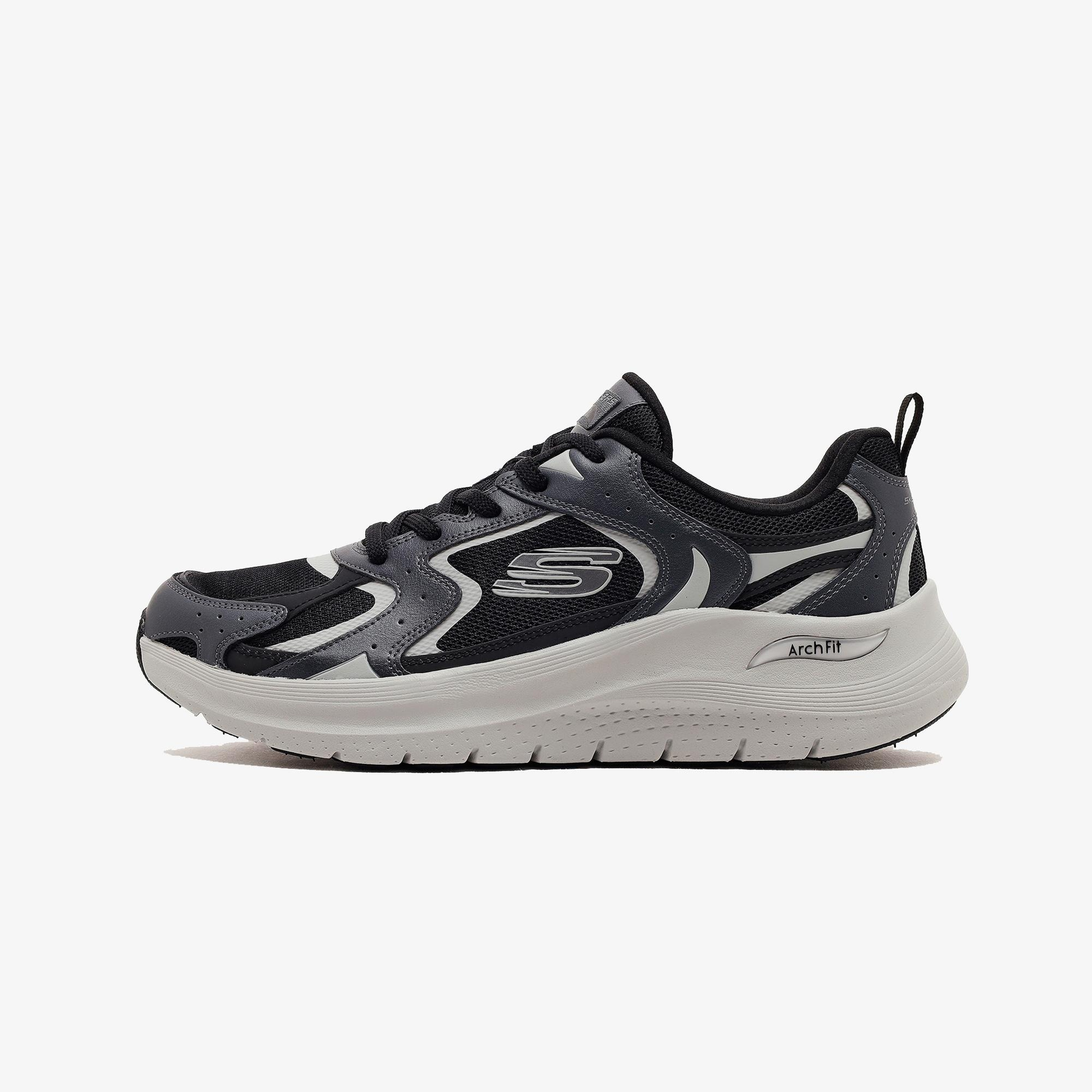 Skechers Arch Fit 2.0 Erkek Siyah Spor Ayakkabı