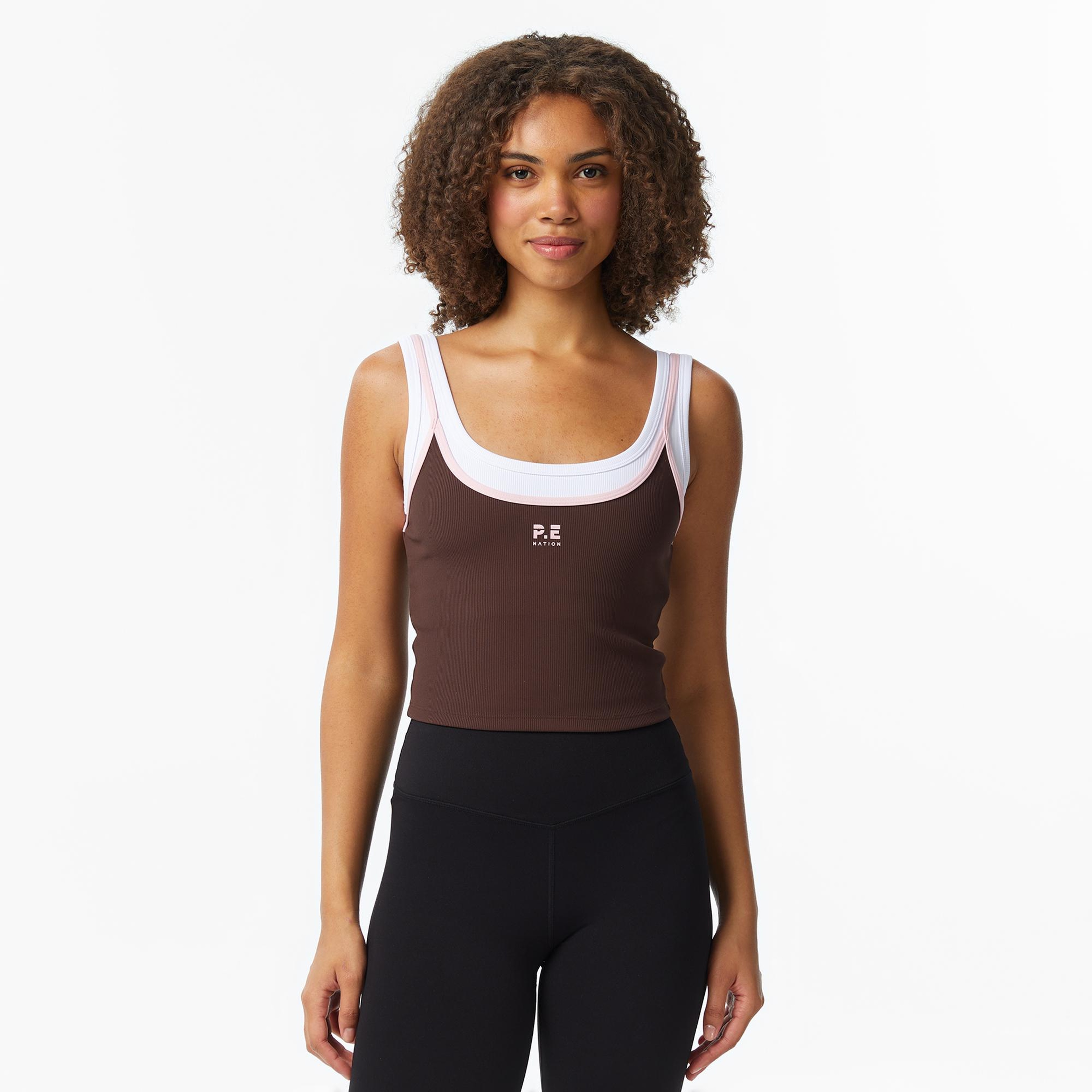 P.E Nation Forward Kadın Kahverengi T-Shirt