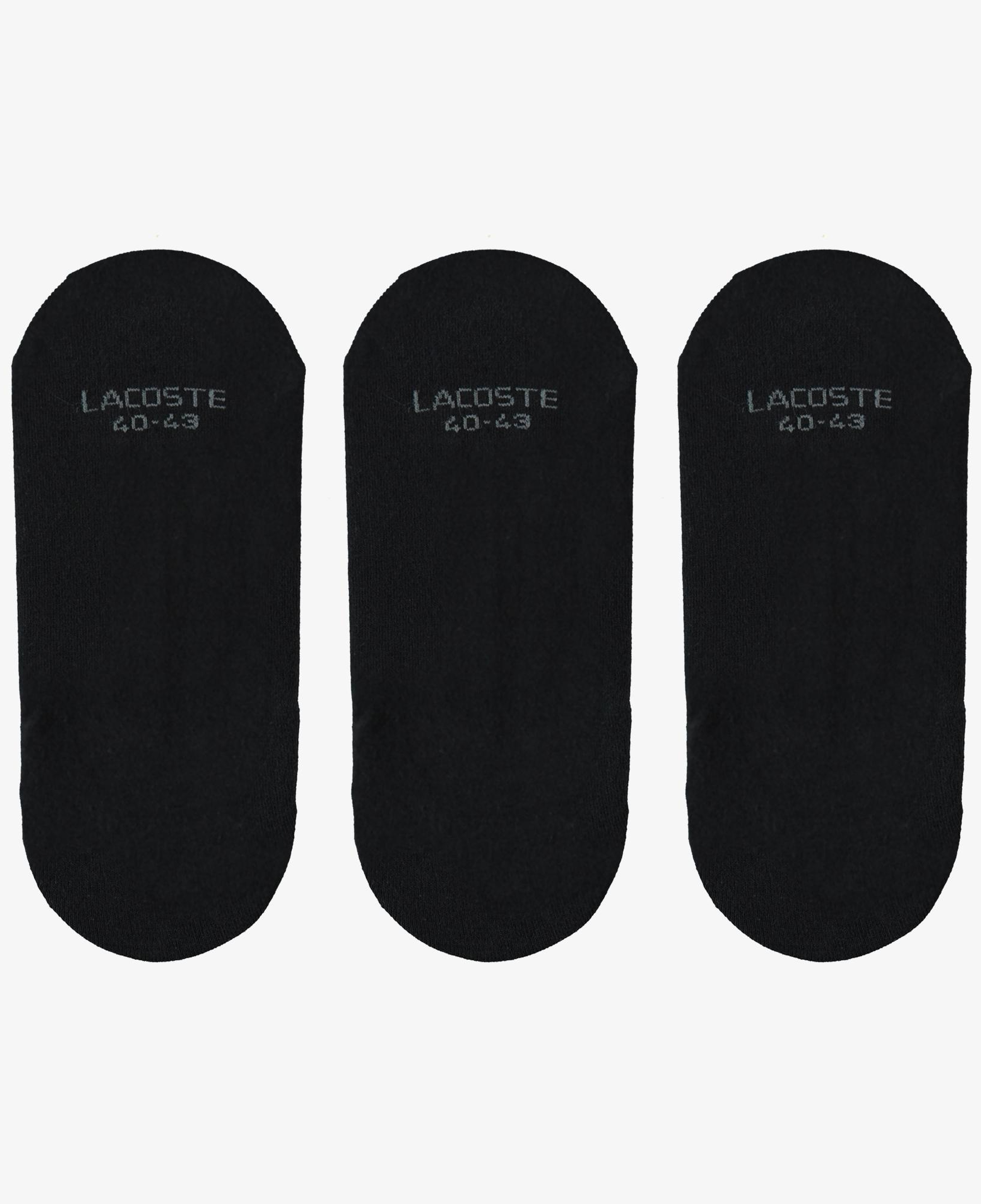 Lacoste Unisex 3'lü Siyah Çorap