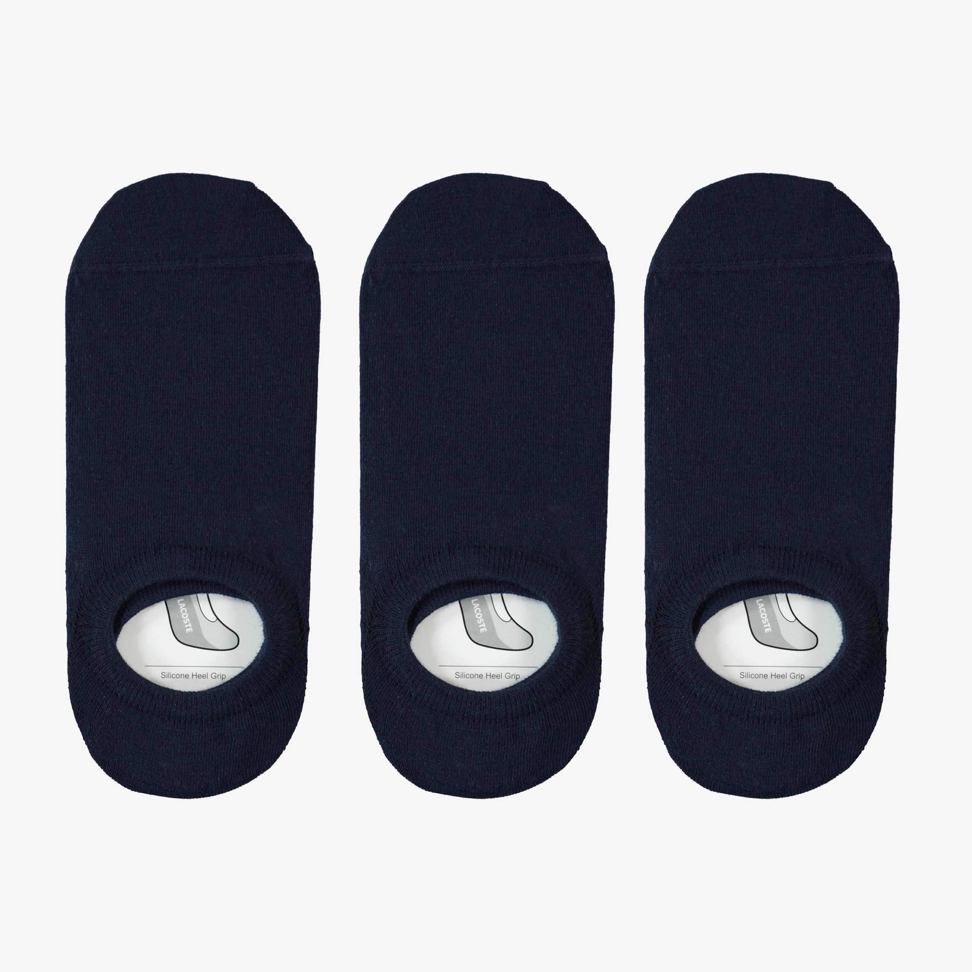 Lacoste Unisex 3'lü Lacivert Çorap