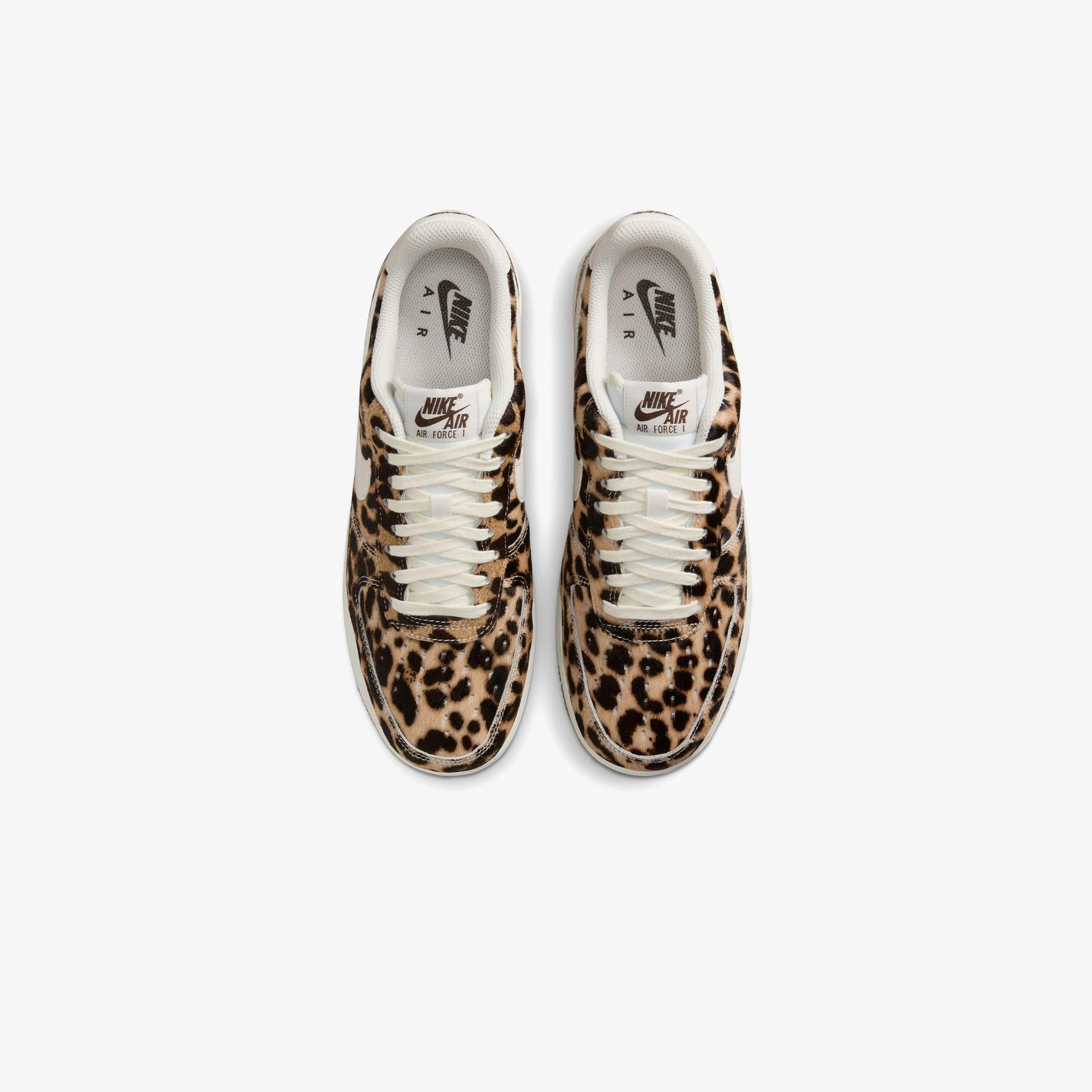 Nike Air Force 1 '07 Leopar Kadın Kahverengi Spor Ayakkabı