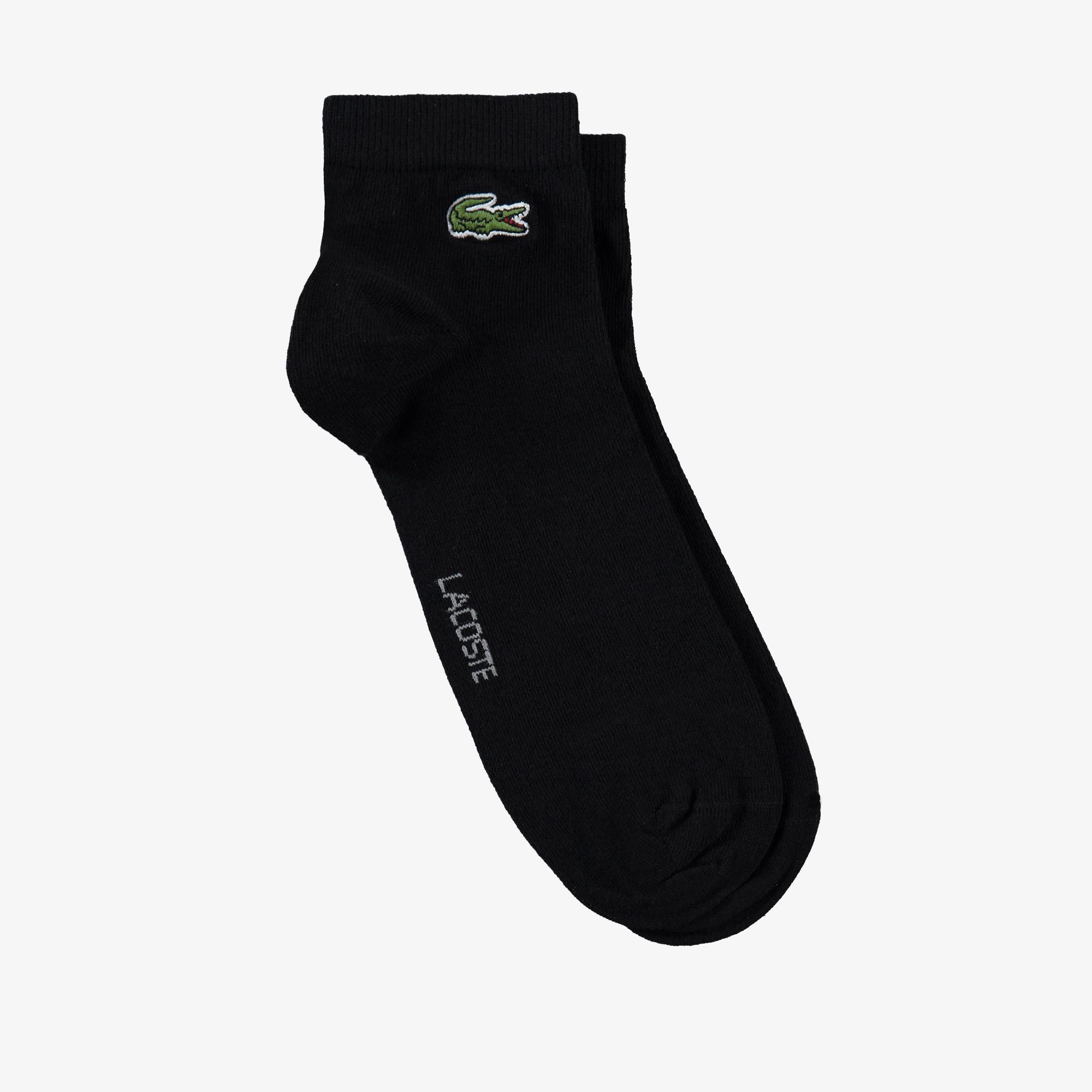 Lacoste Unisex Siyah Çorap