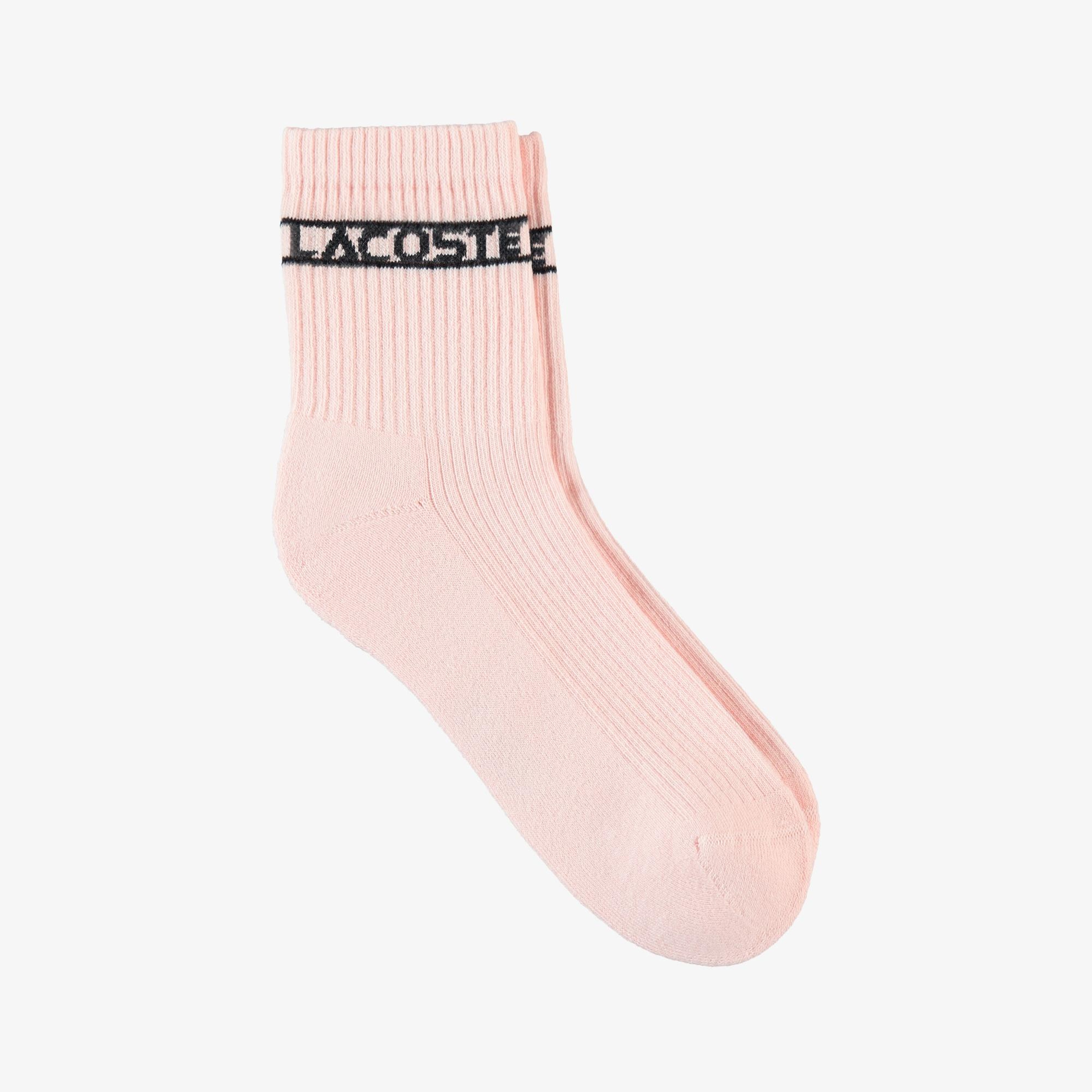 Lacoste Unisex Açık Pembe Çorap