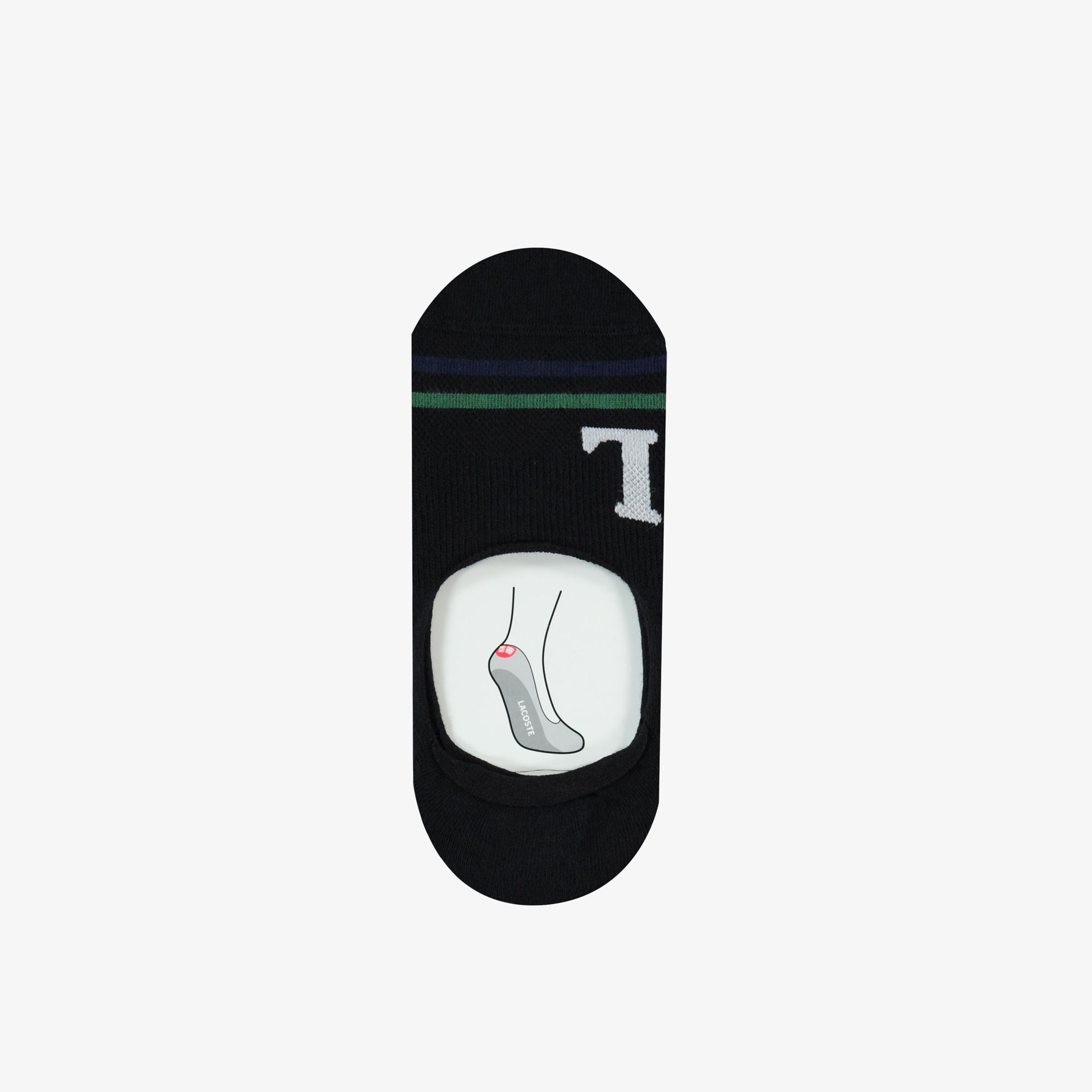 Lacoste Unisex Siyah Babet Çorap