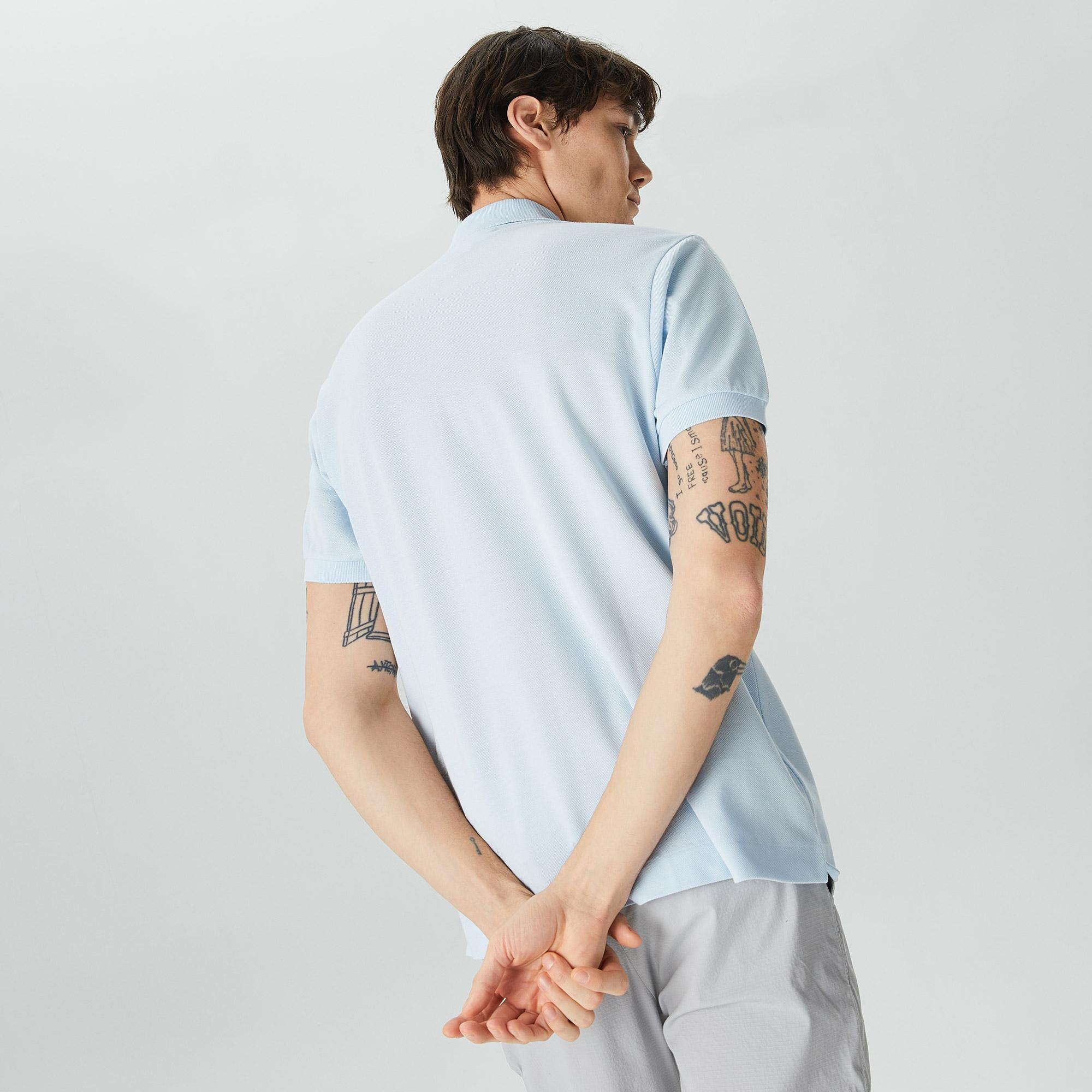 Lacoste L.12.12 Erkek Classic Fit Açık Mavi Polo