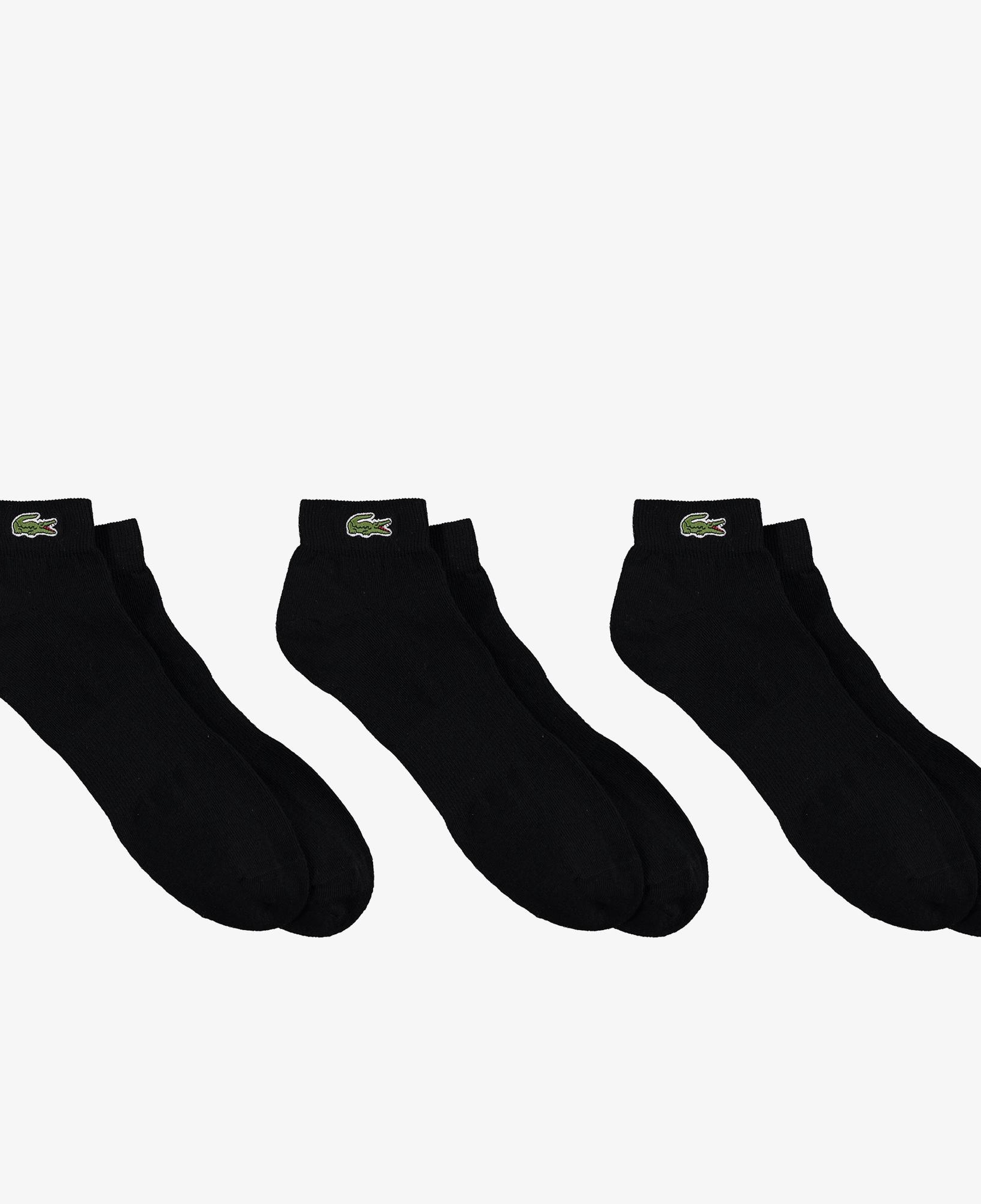Lacoste Unisex Siyah Çorap