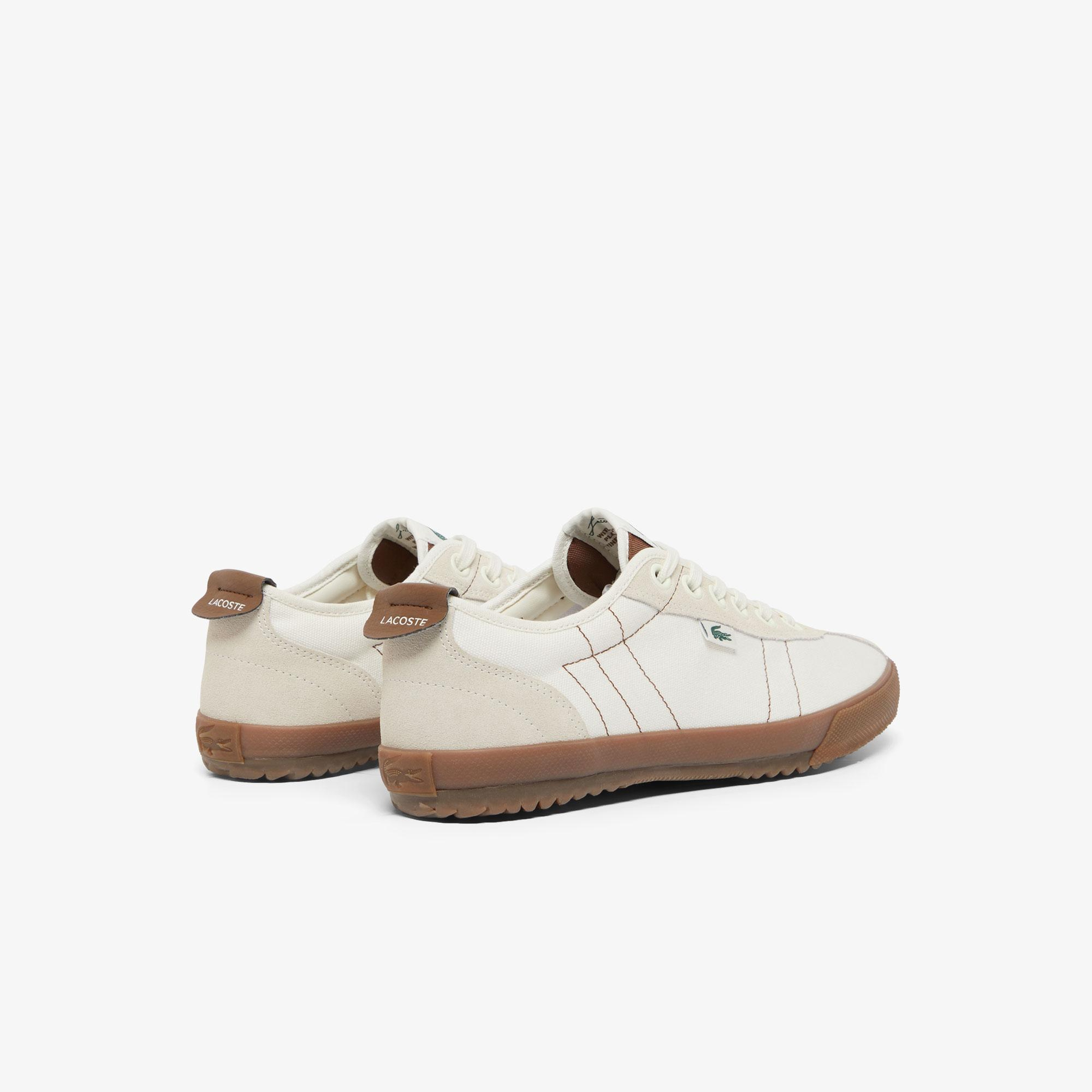 Lacoste Backslam Erkek Krem Sneaker