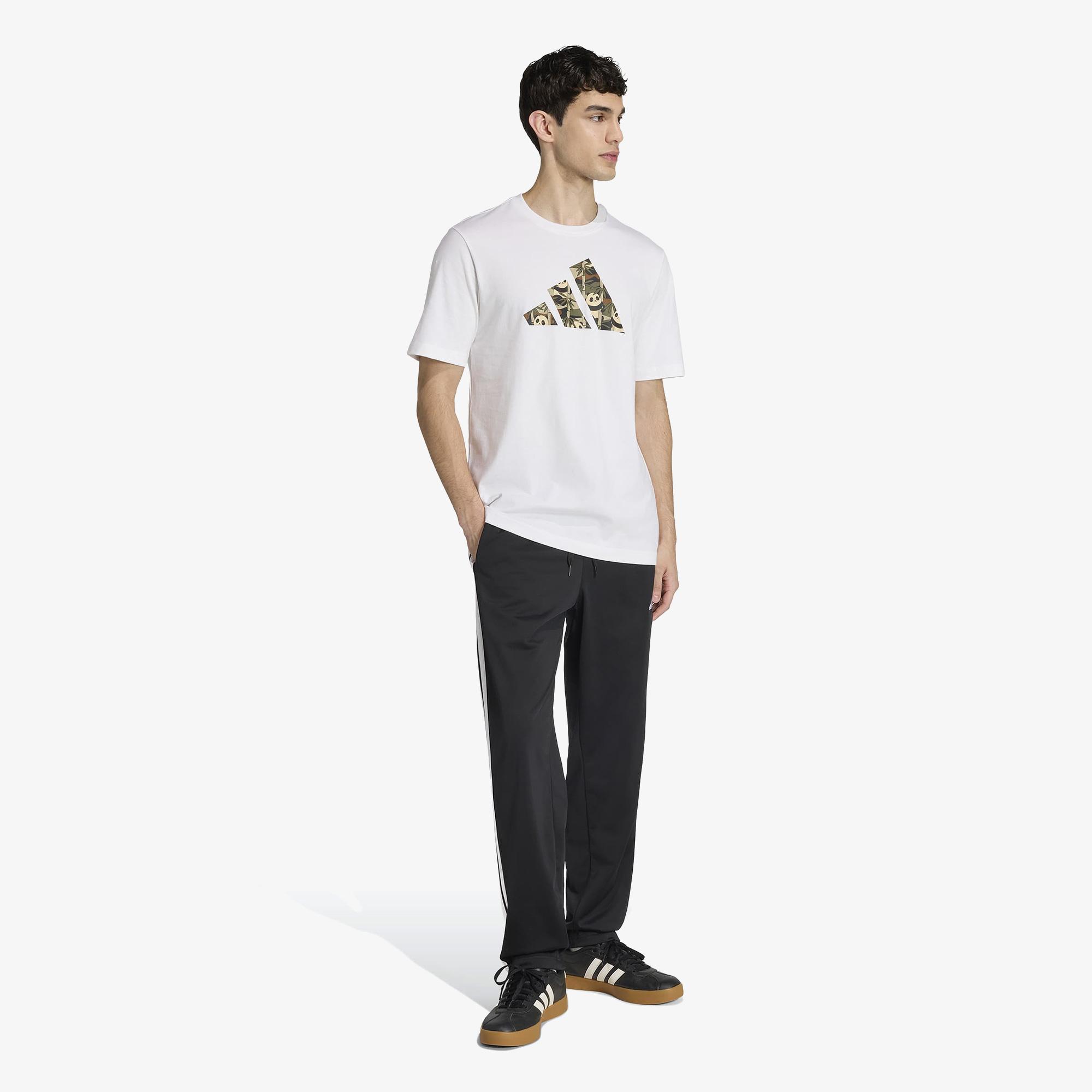 adidas Panda Erkek Beyaz T-Shirt