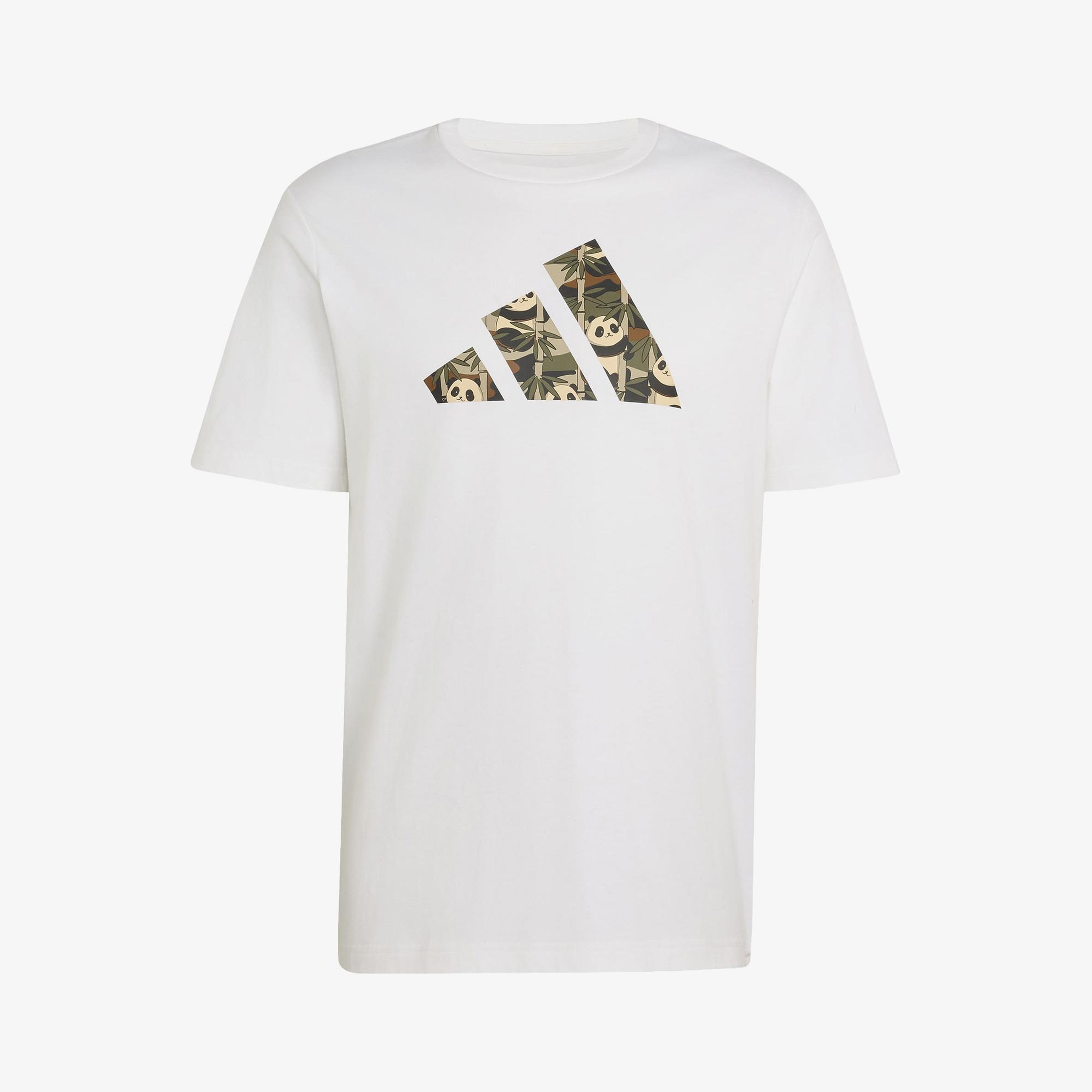 adidas Panda Erkek Beyaz T-Shirt