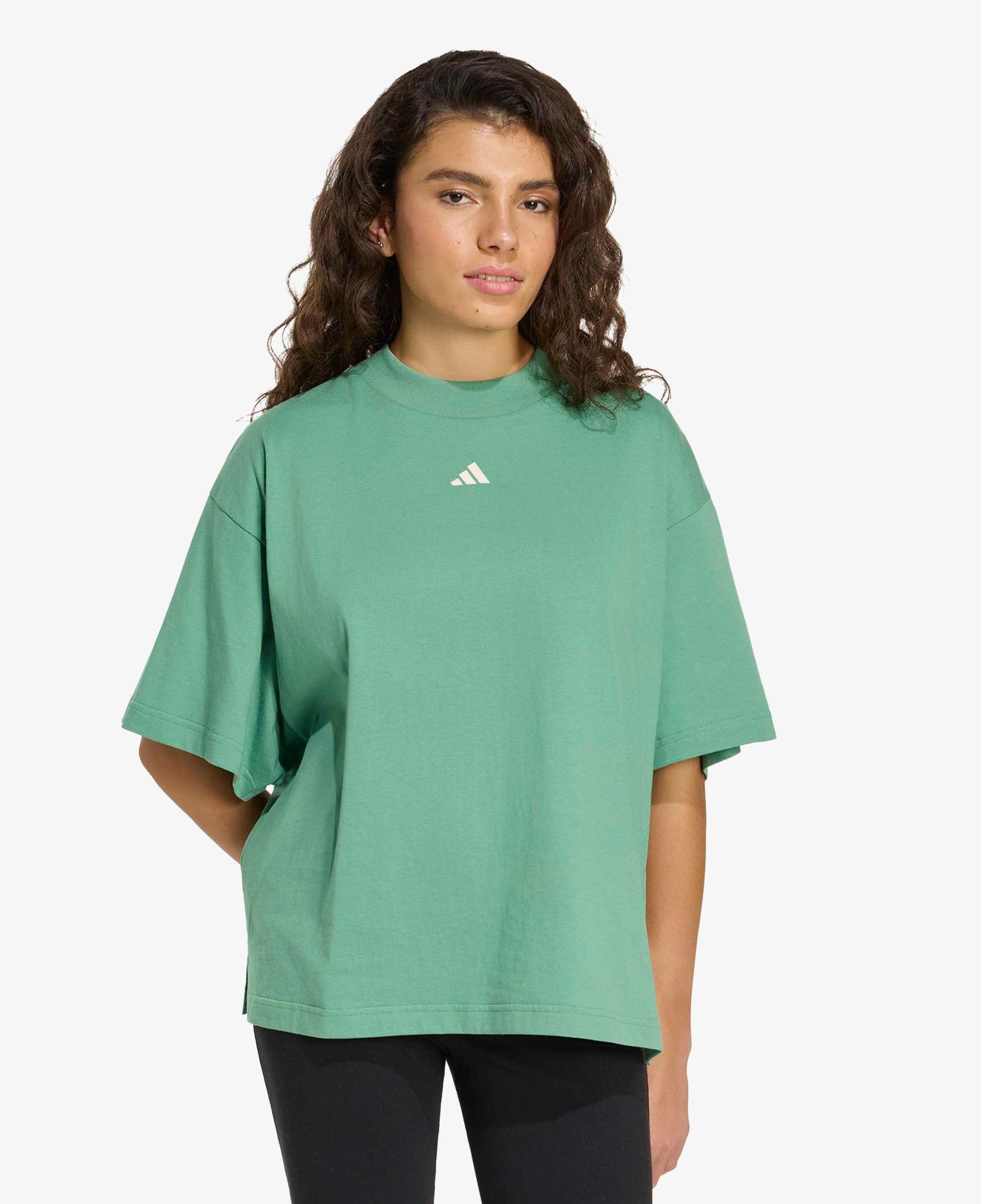adidas Studio Boyfriend Kadın Yeşil T-Shirt