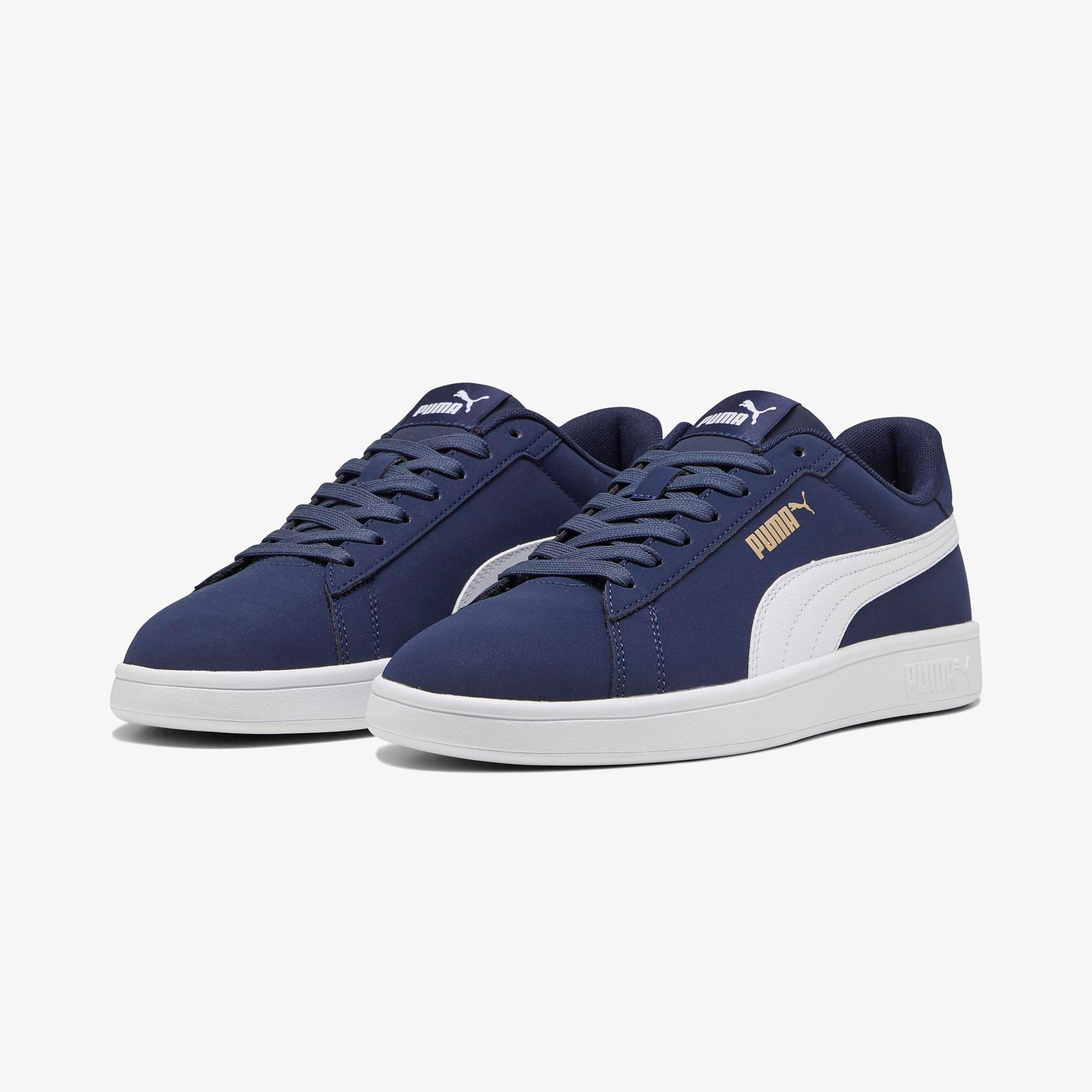 Puma Smash 3.0 Buck Unisex Lacivert Spor Ayakkabı