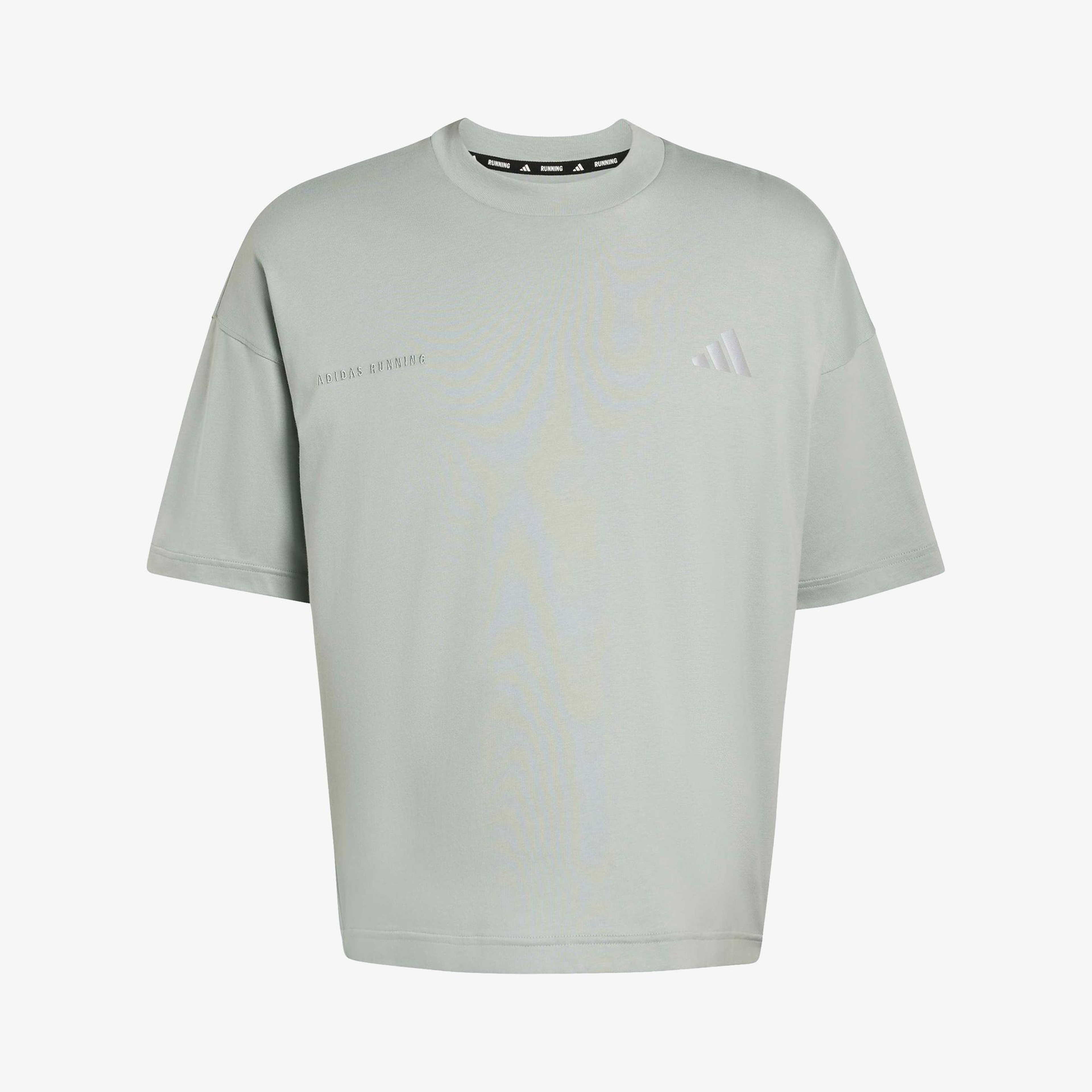 adidas Adi365 Cheering Erkek Yeşil Koşu T-Shirt