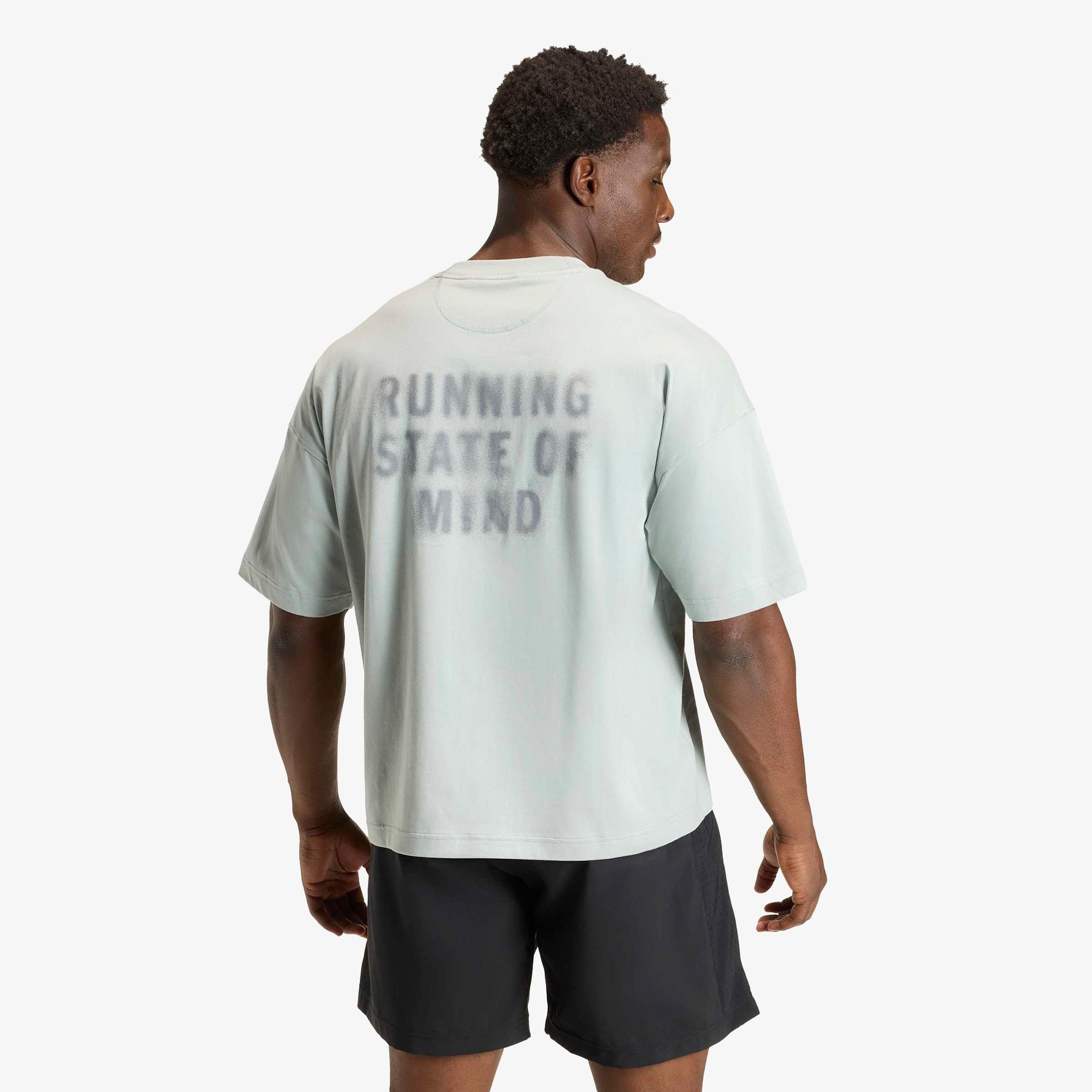 adidas Adi365 Cheering Erkek Yeşil Koşu T-Shirt