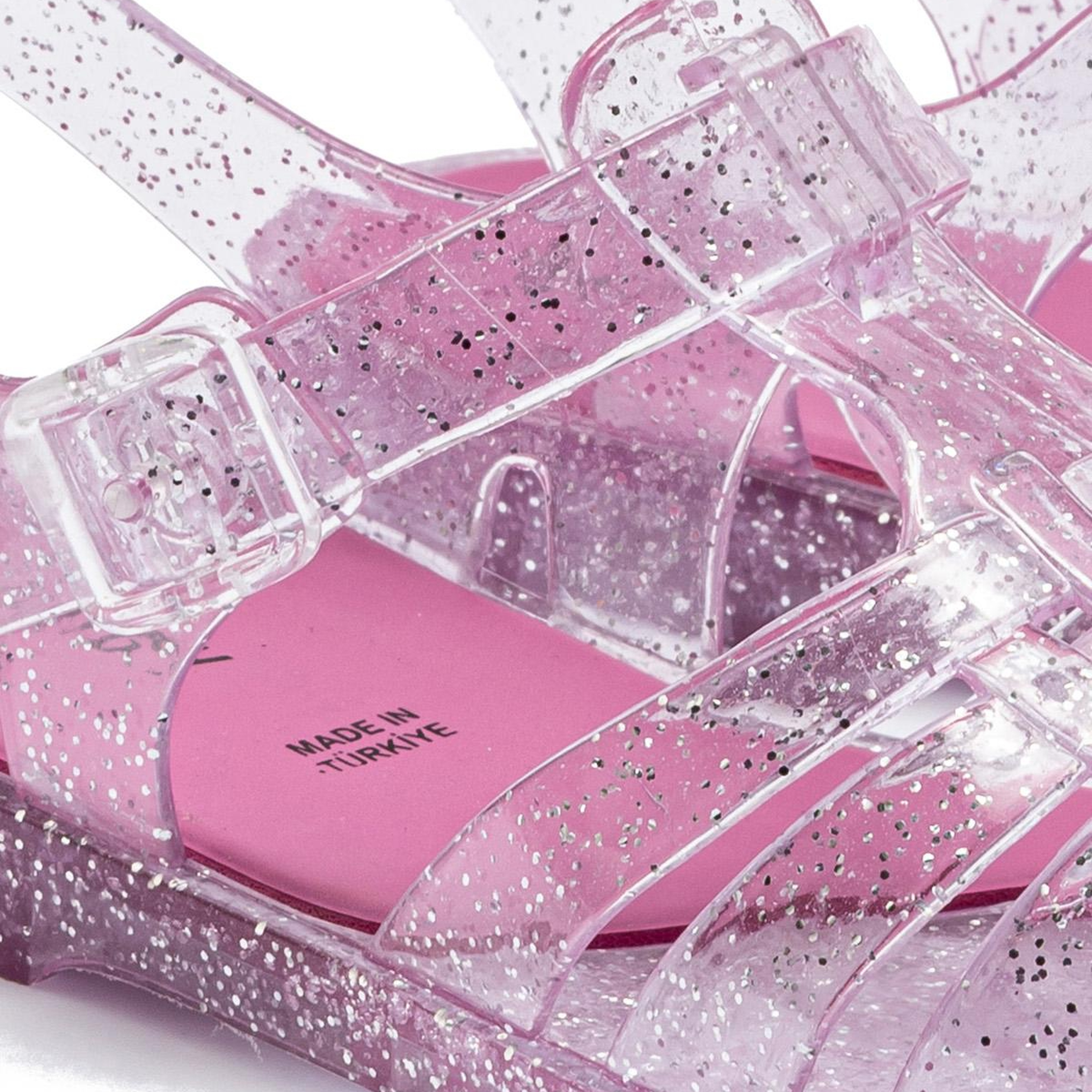 Carolina Kadın Sandalet Simli Pembe 36/40
