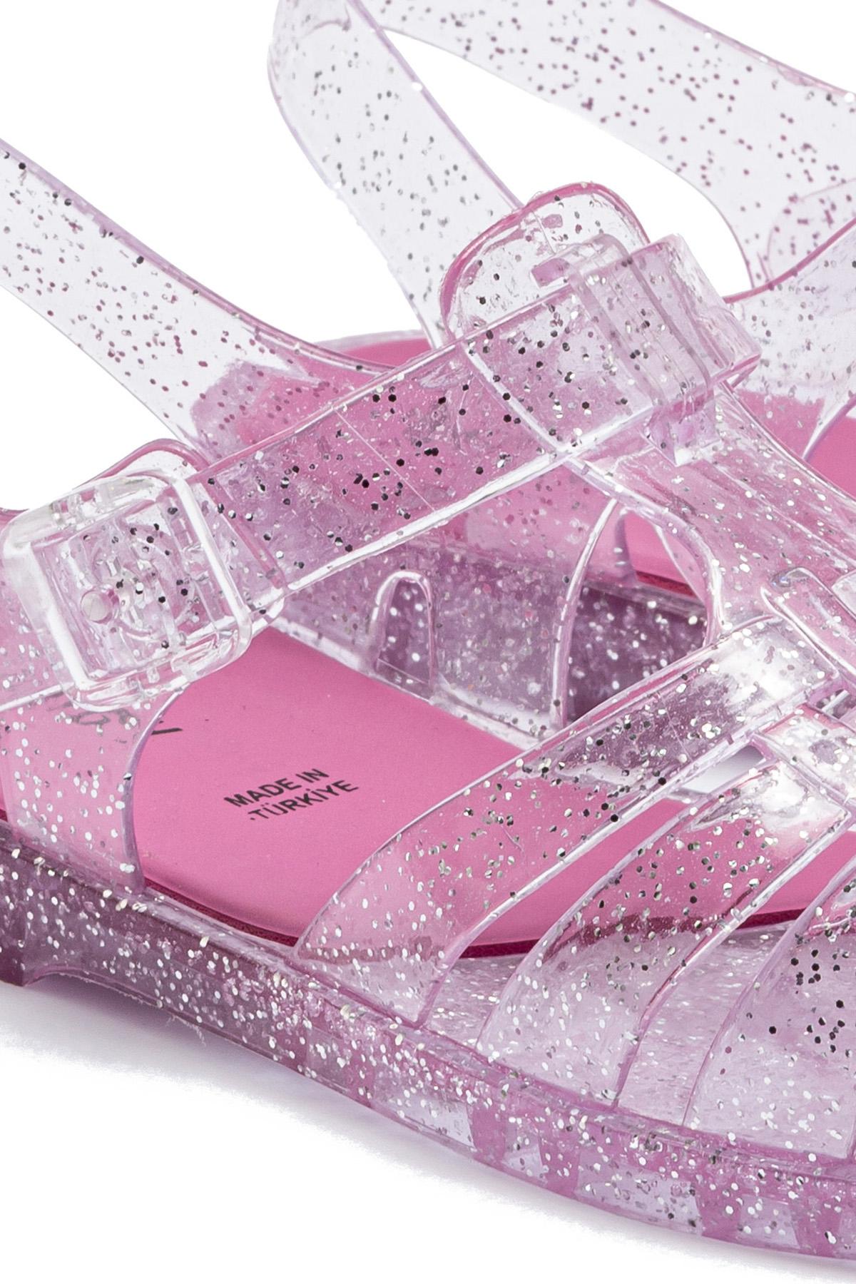Carolina Kadın Sandalet Simli Pembe 36/40