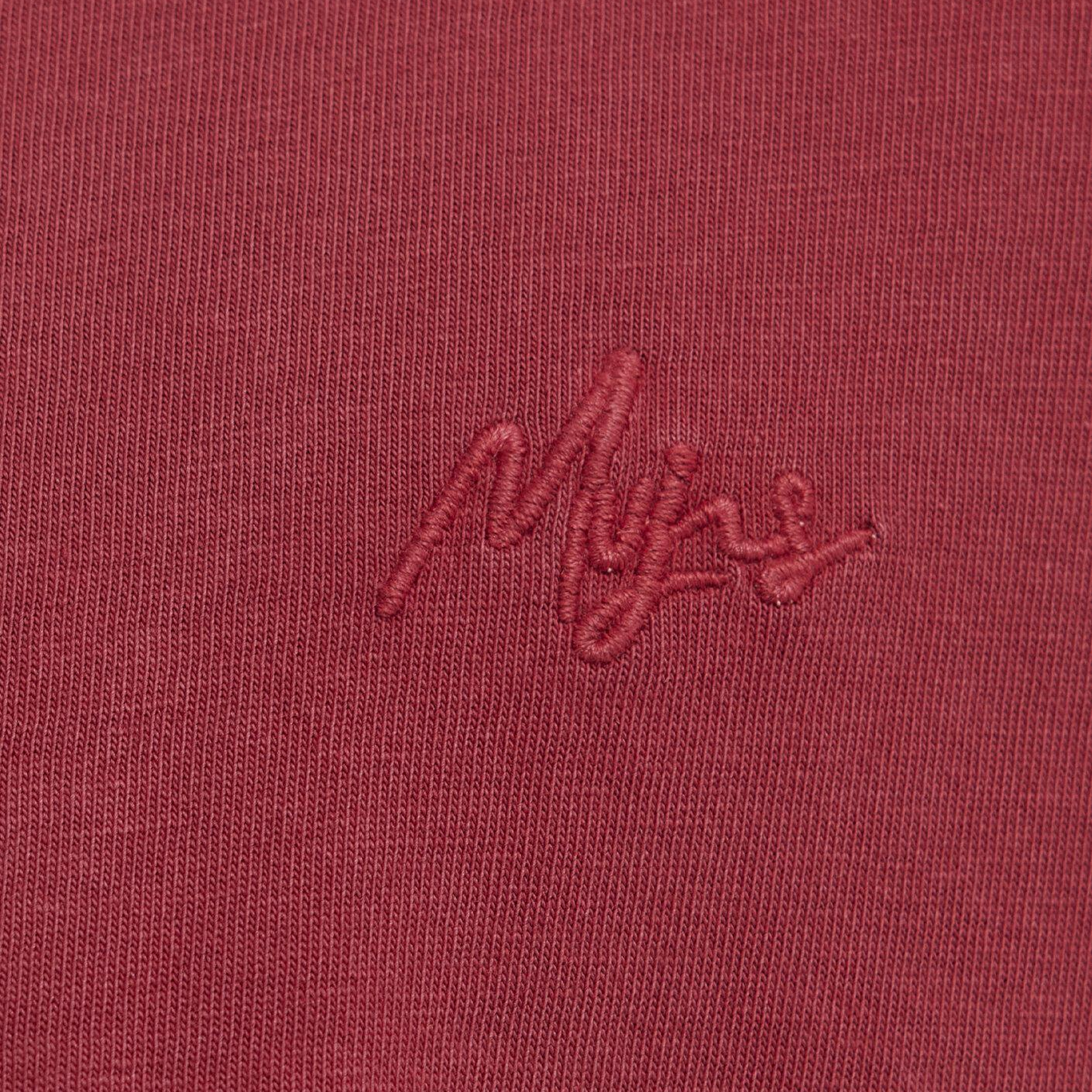 Mavi Kırmızı Tişört Oversize / Geniş Kesim 0613617-70424