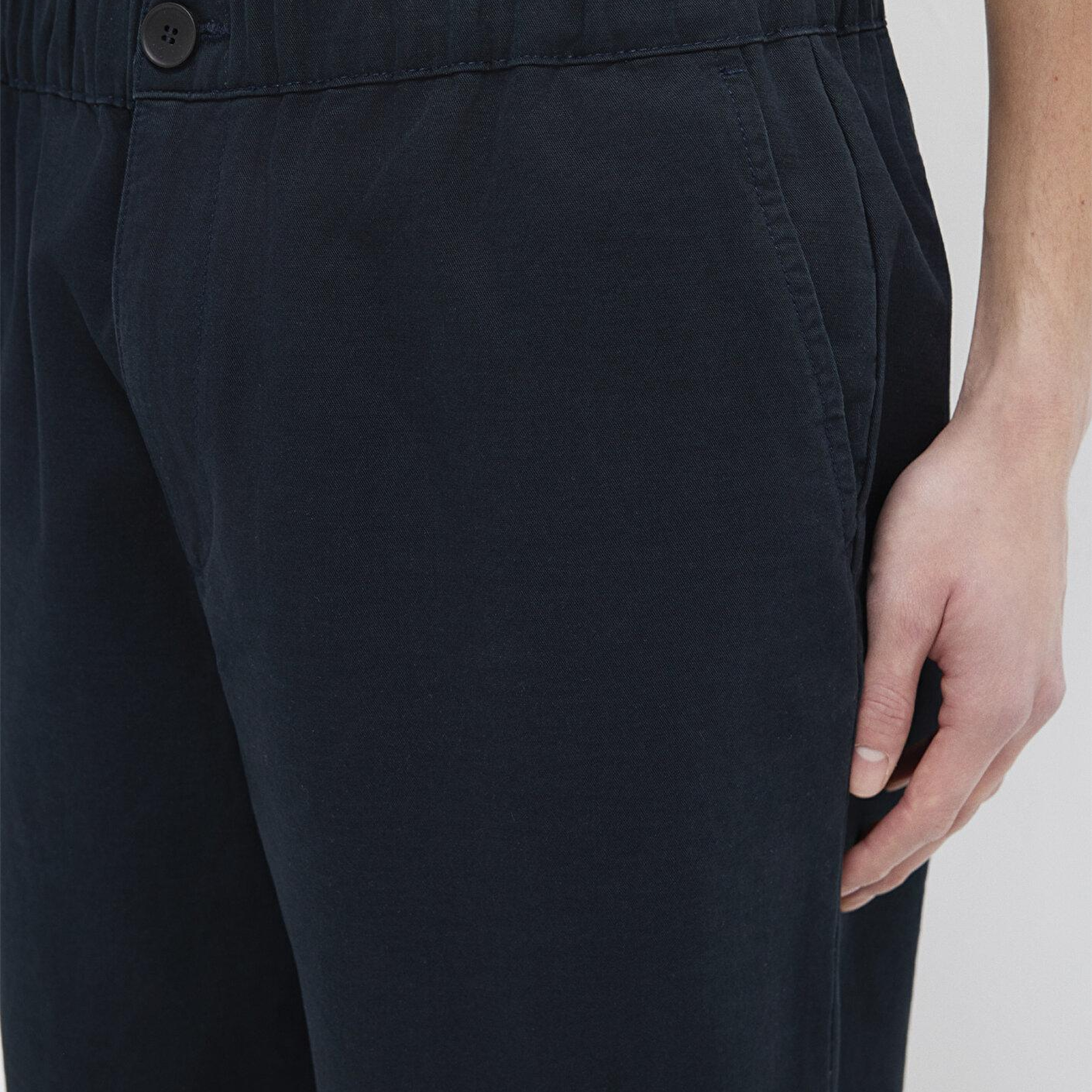 Mavi Beli Lastikli Lacivert Pantolon 0010610-71379