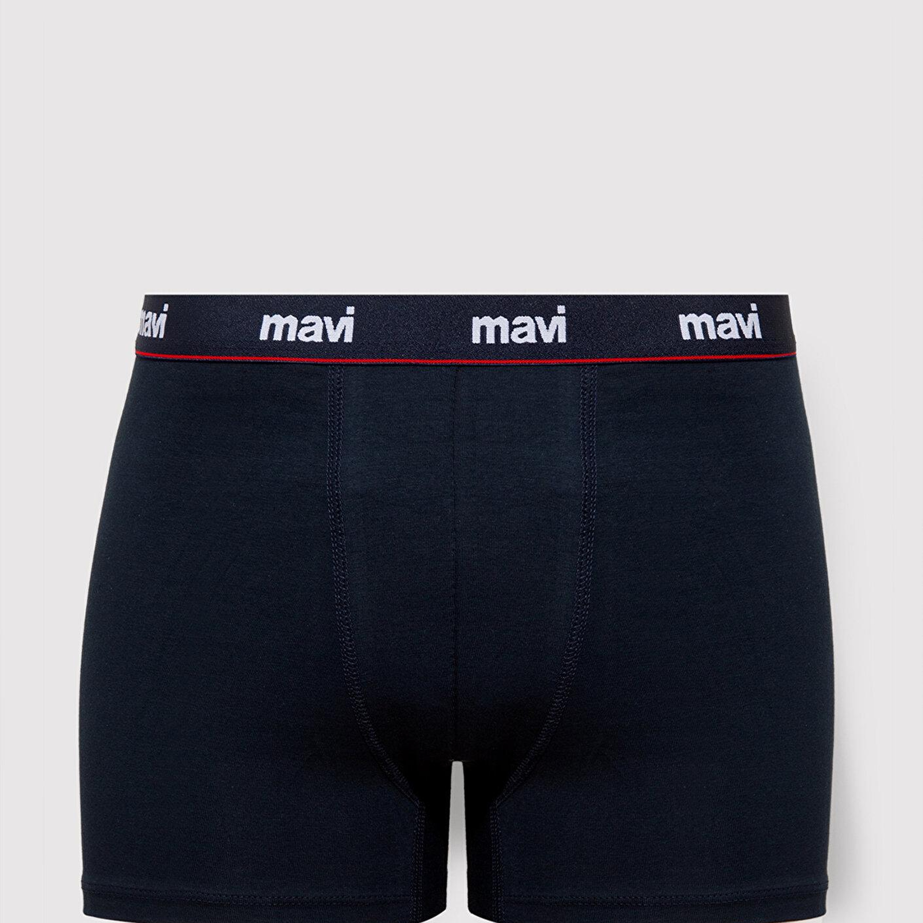 Mavi 3lü Baskılı Lacivert Boxer 0912348-30717