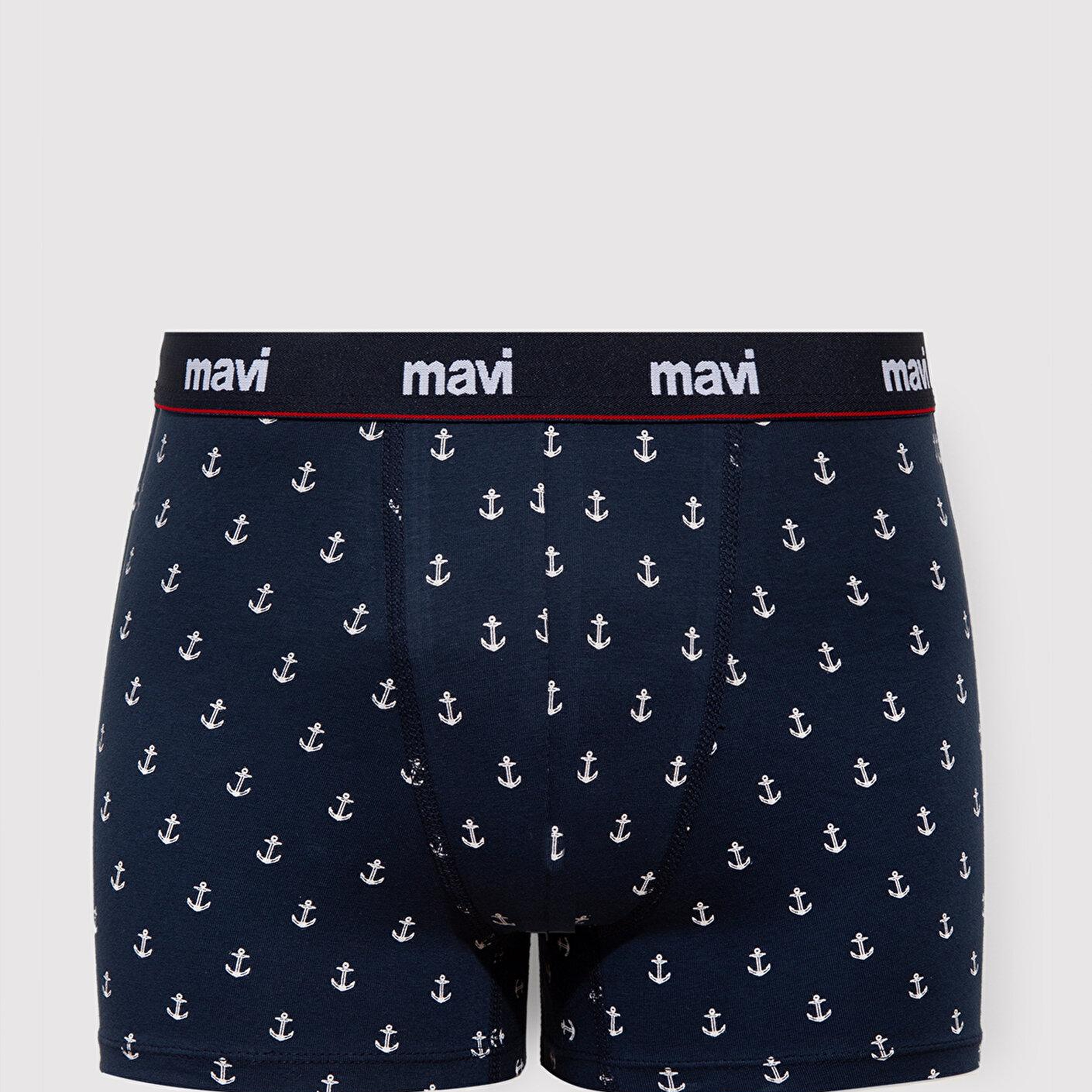 Mavi 3lü Baskılı Lacivert Boxer 0912348-30717