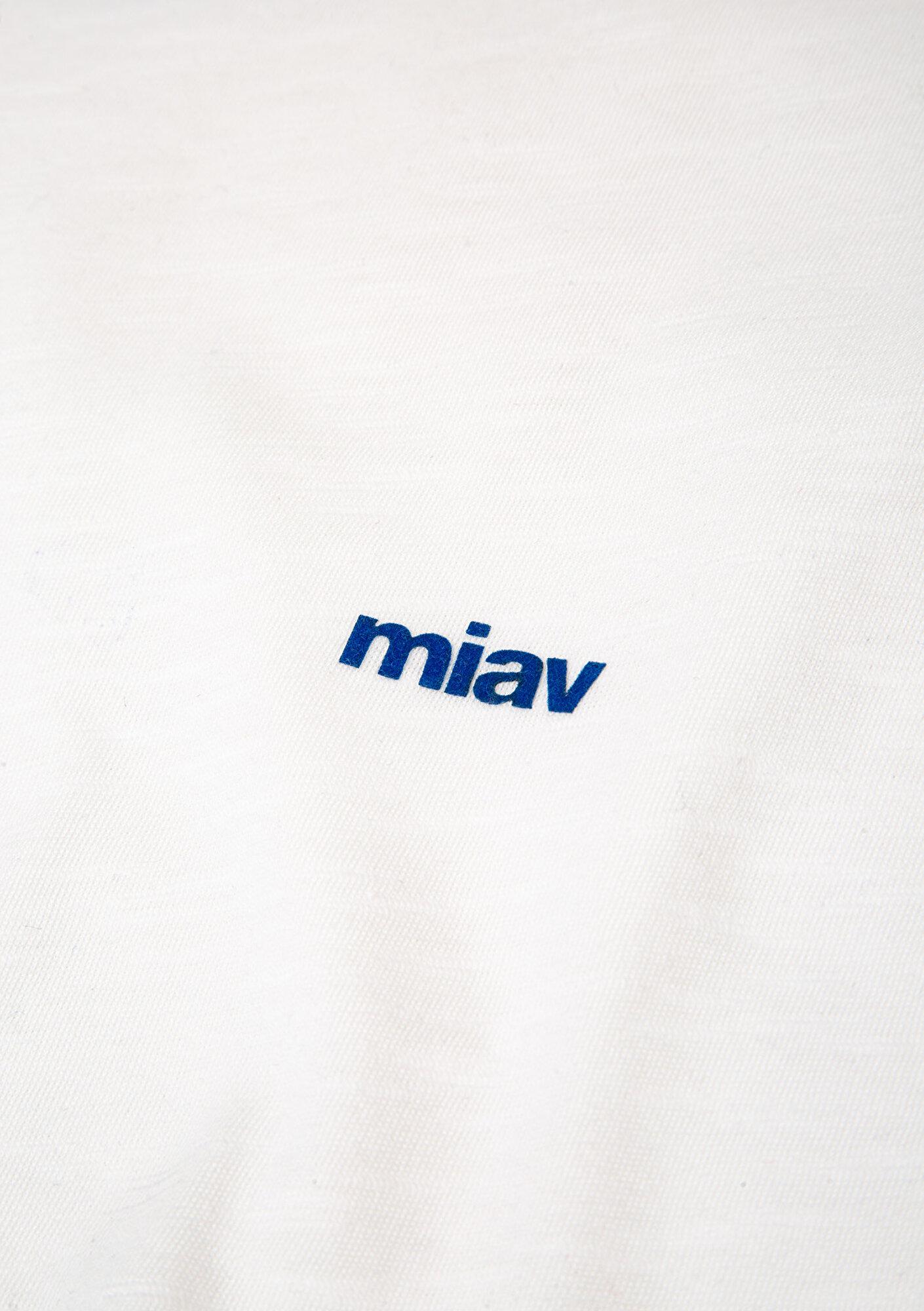 Mavi Miav Baskılı Ekru Tişört Regular Fit / Normal Kesim 1614089-70057