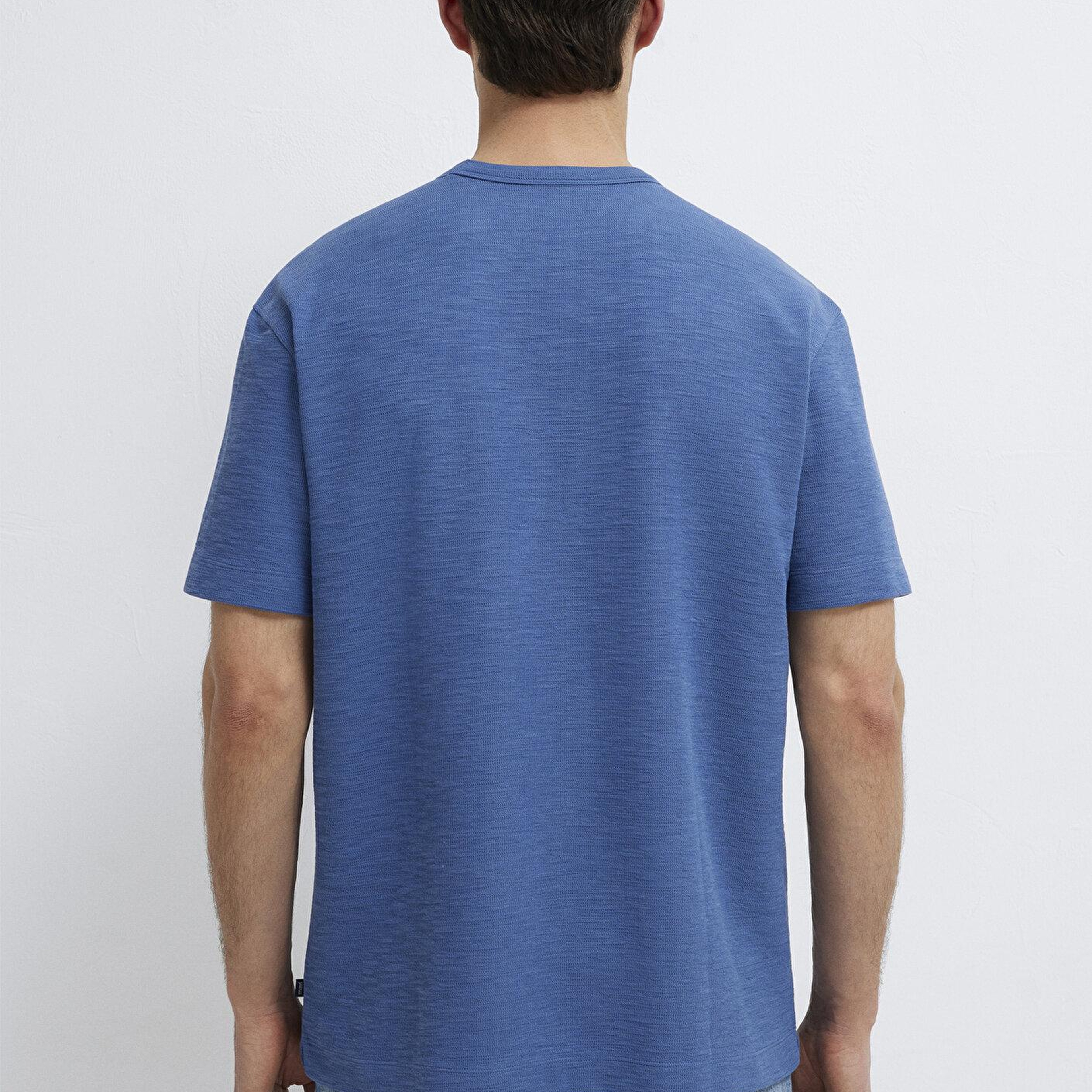Mavi Mavi Basic Tişört Loose Fit / Bol Rahat Kesim 0613315-70738