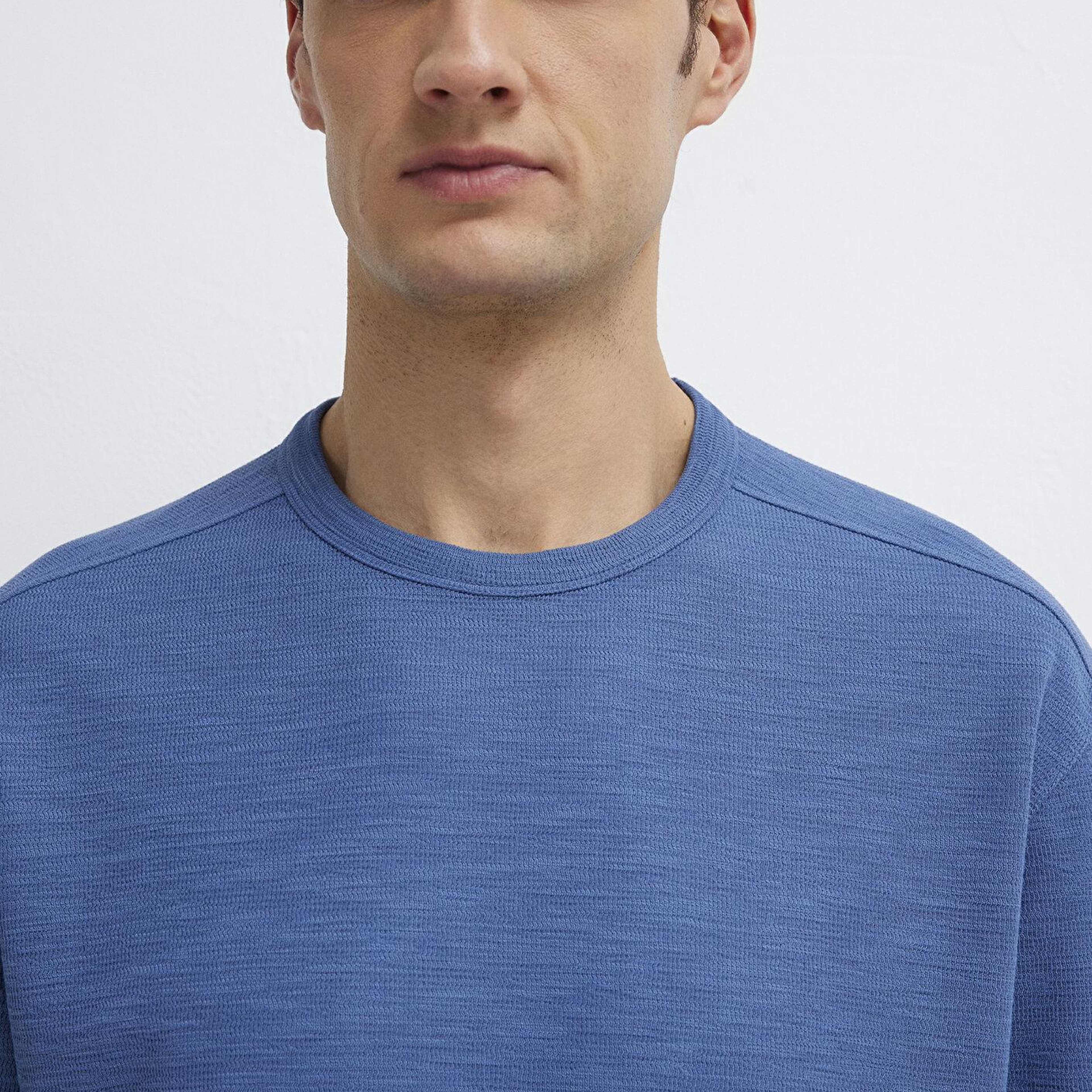 Mavi Mavi Basic Tişört Loose Fit / Bol Rahat Kesim 0613315-70738