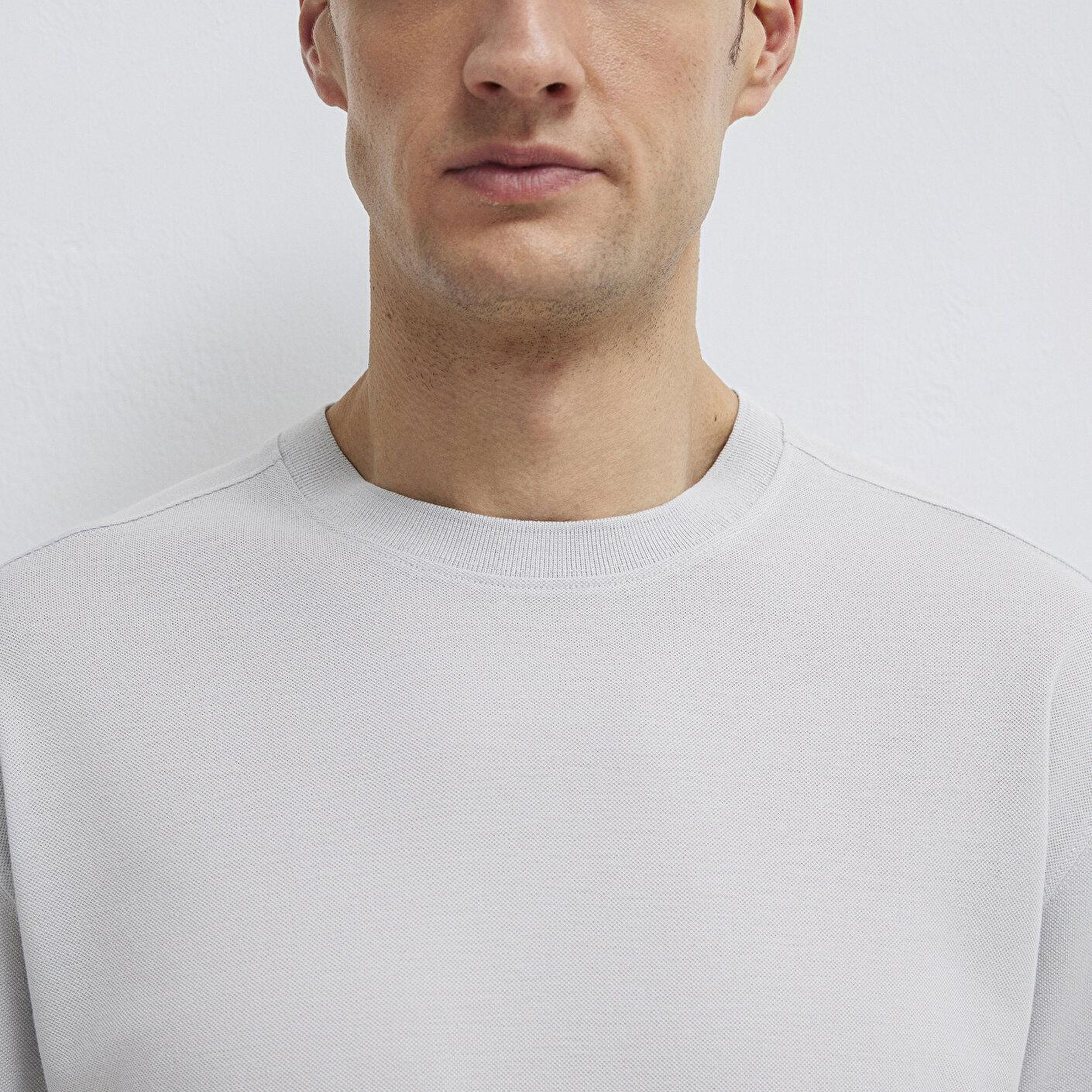 Mavi Soft-Premium Açık Mavi (TENCEL™) Liyosel Karışımlı Tişört Loose Fit / Bol Rahat Kesim 0613468-70802