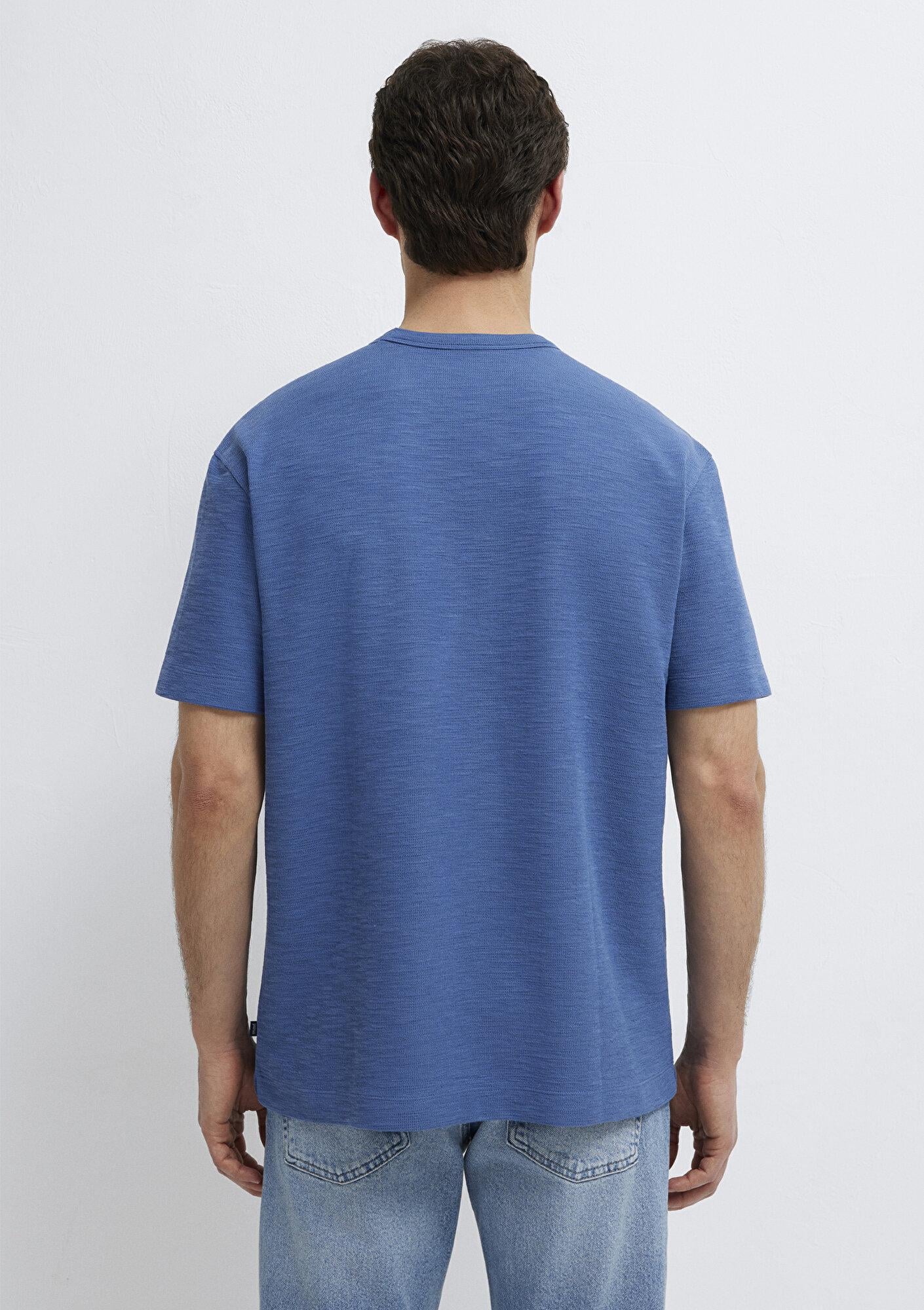 Mavi Mavi Basic Tişört Loose Fit / Bol Rahat Kesim 0613315-70738