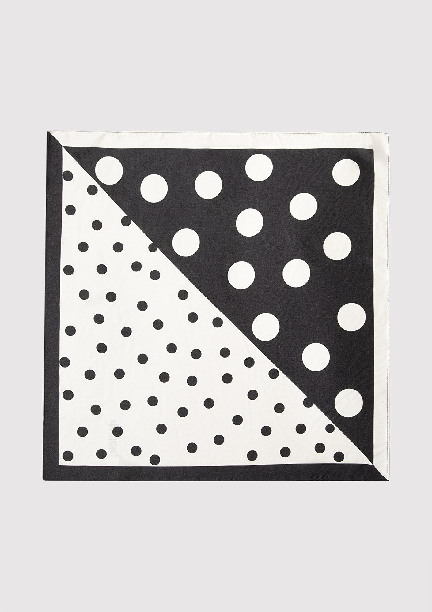 Mavi Puantiye Desenli Bandana 1913948-70048