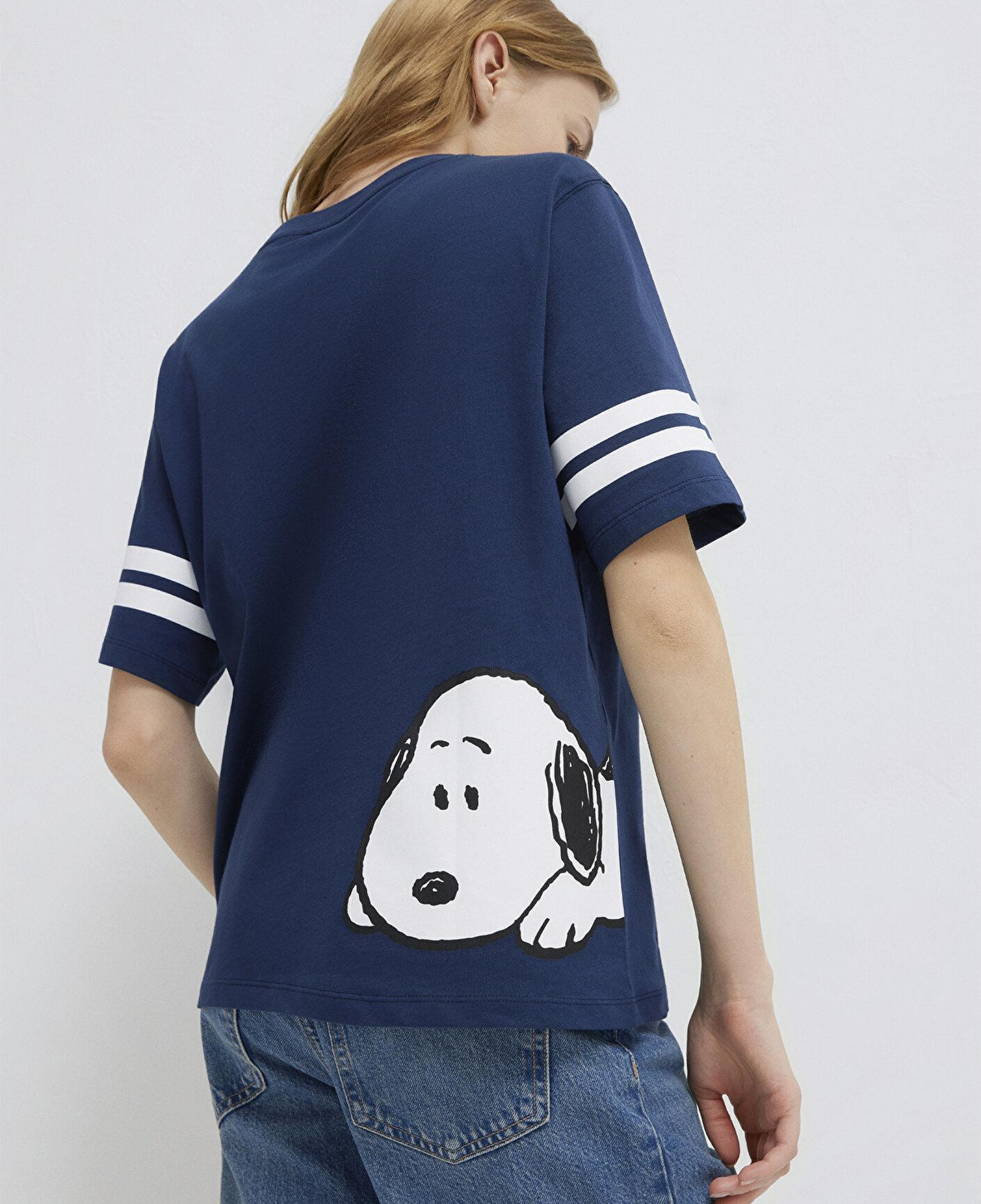 Mavi Snoopy Baskılı Lacivert Tişört Regular Fit / Normal Kesim 1614053-70488