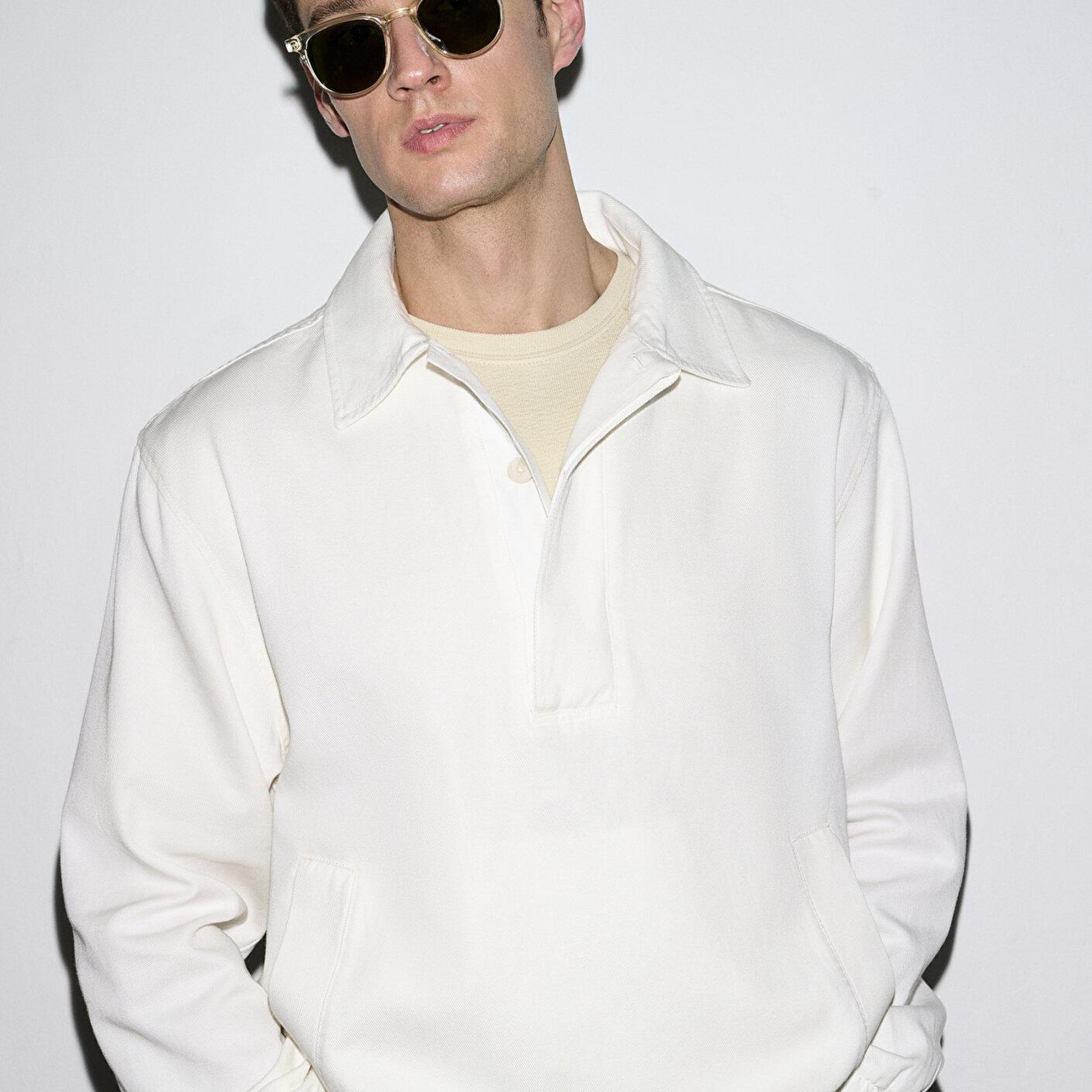 Mavi Ekru Polo Sweatshirt 0212008-80194