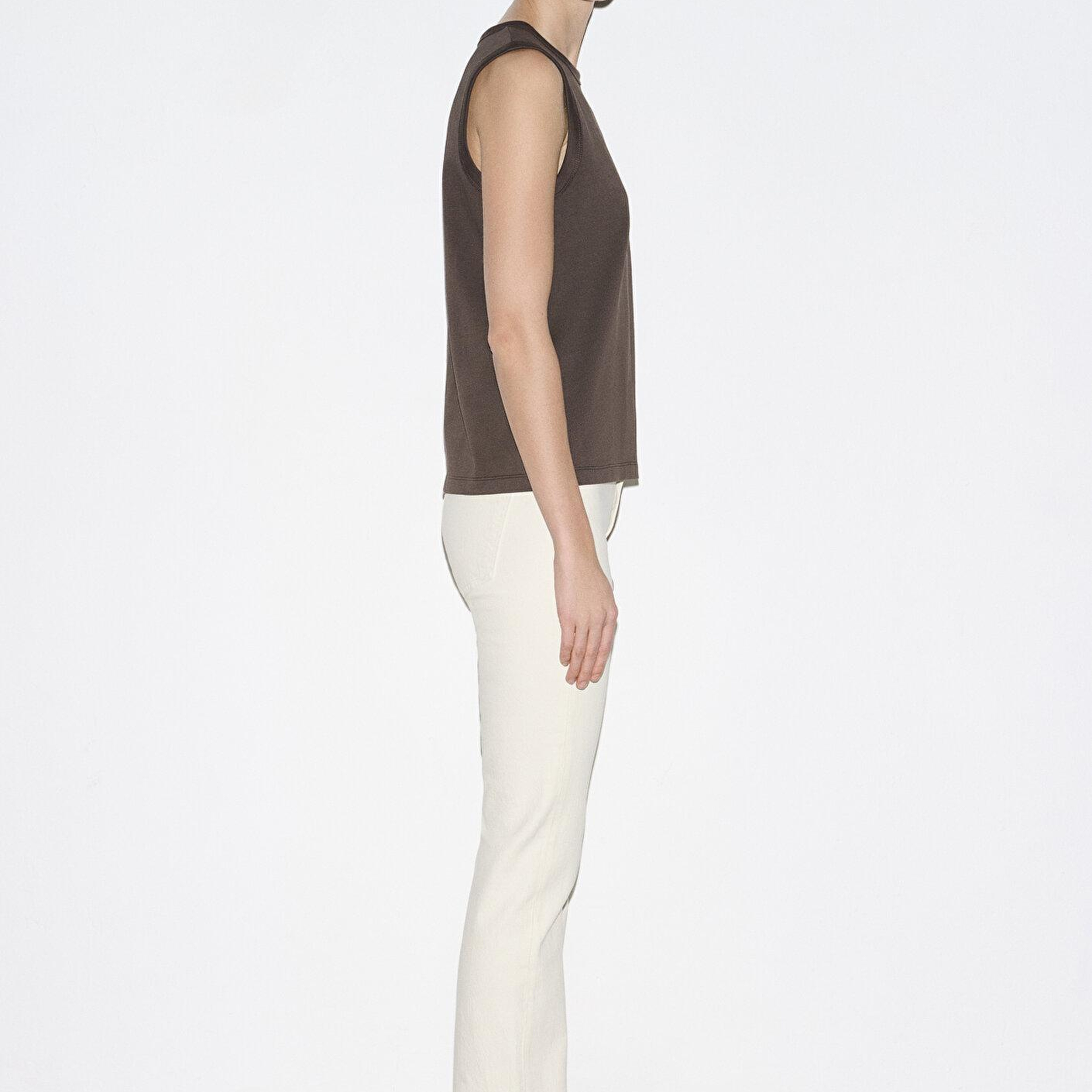 Mavi Kahverengi Basic Atlet Slim Fit / Dar Kesim 1614066-71603