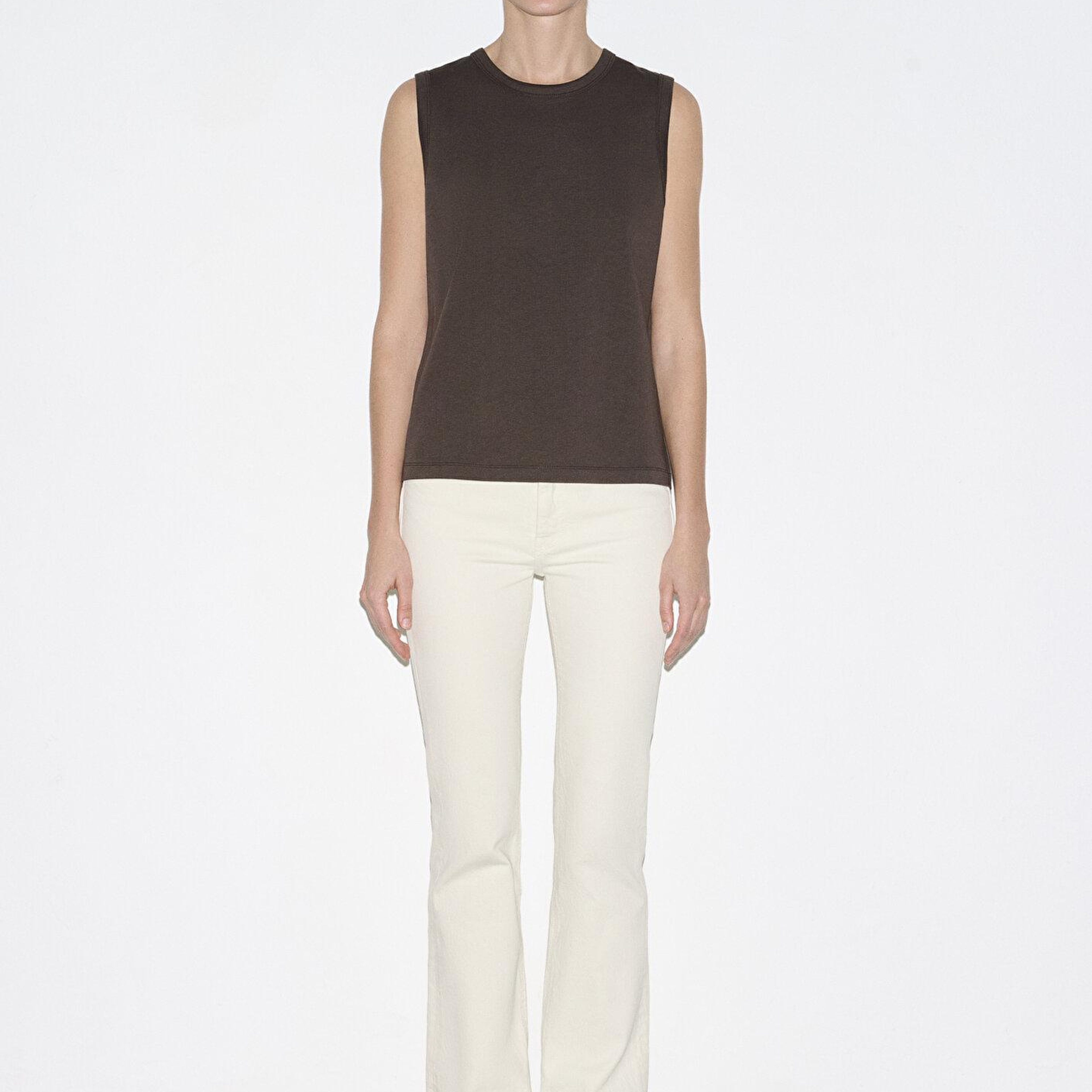 Mavi Kahverengi Basic Atlet Slim Fit / Dar Kesim 1614066-71603