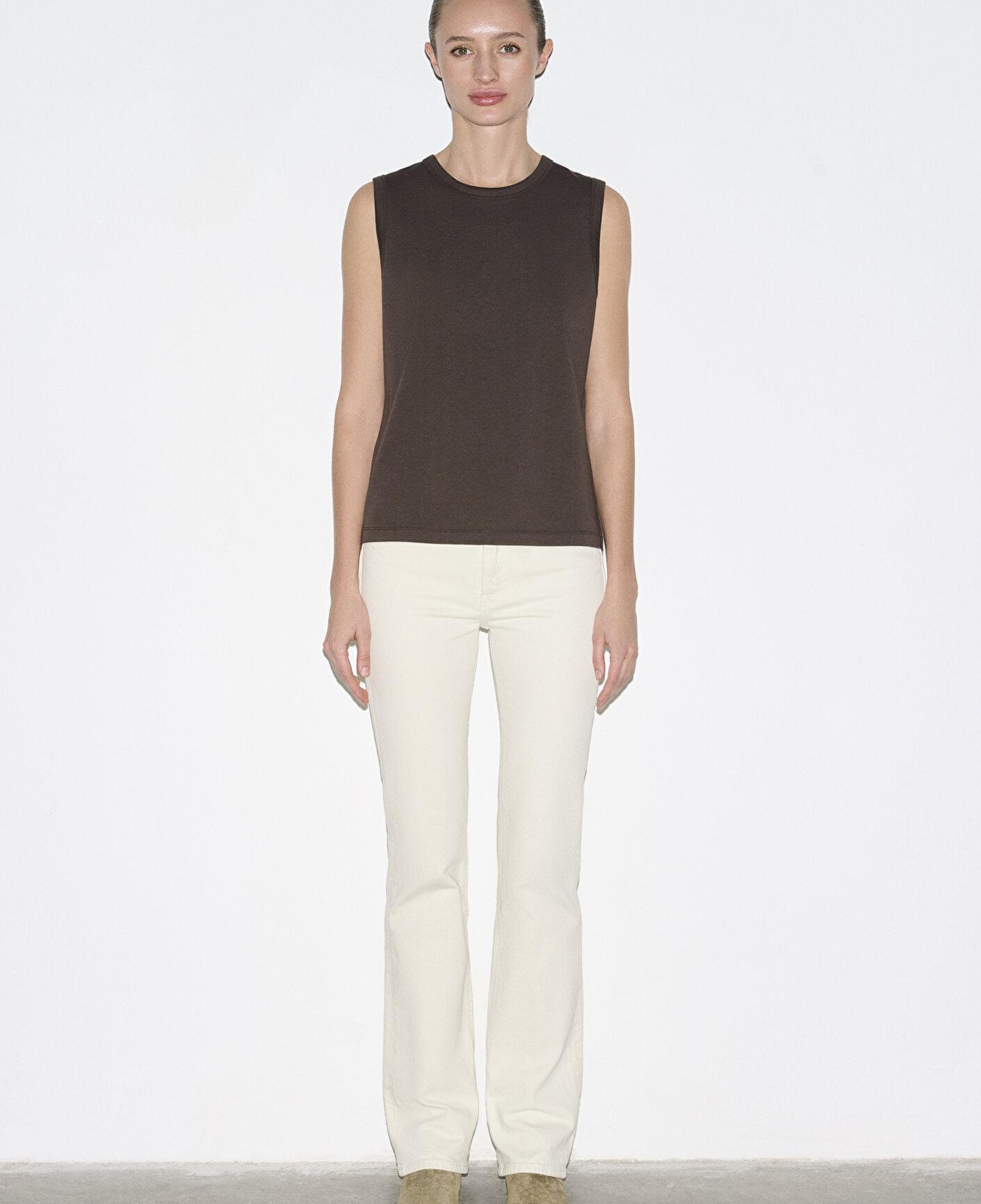 Mavi Kahverengi Basic Atlet Slim Fit / Dar Kesim 1614066-71603