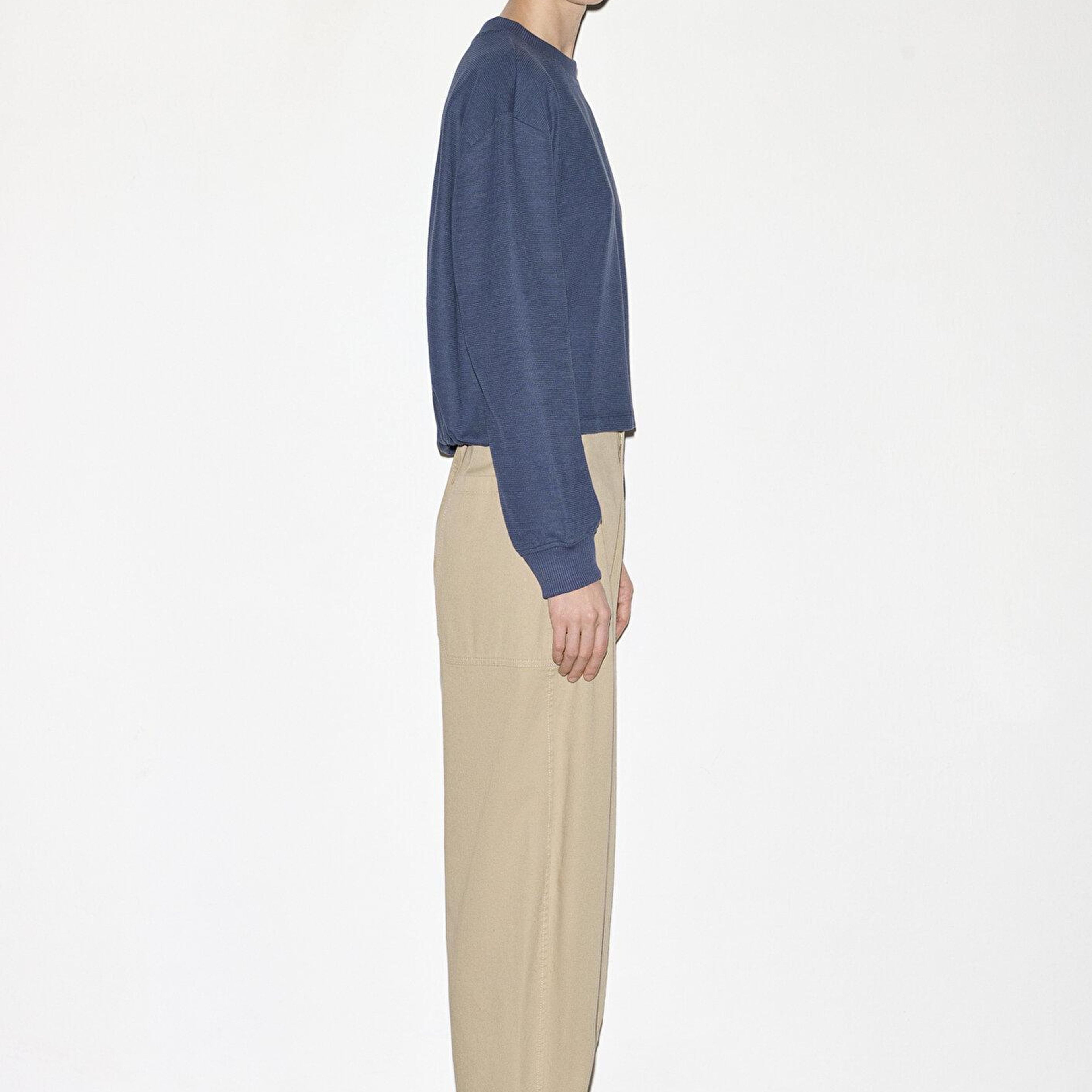 Mavi Bisiklet Yaka Lacivert Sweatshirt 1S10508-70487