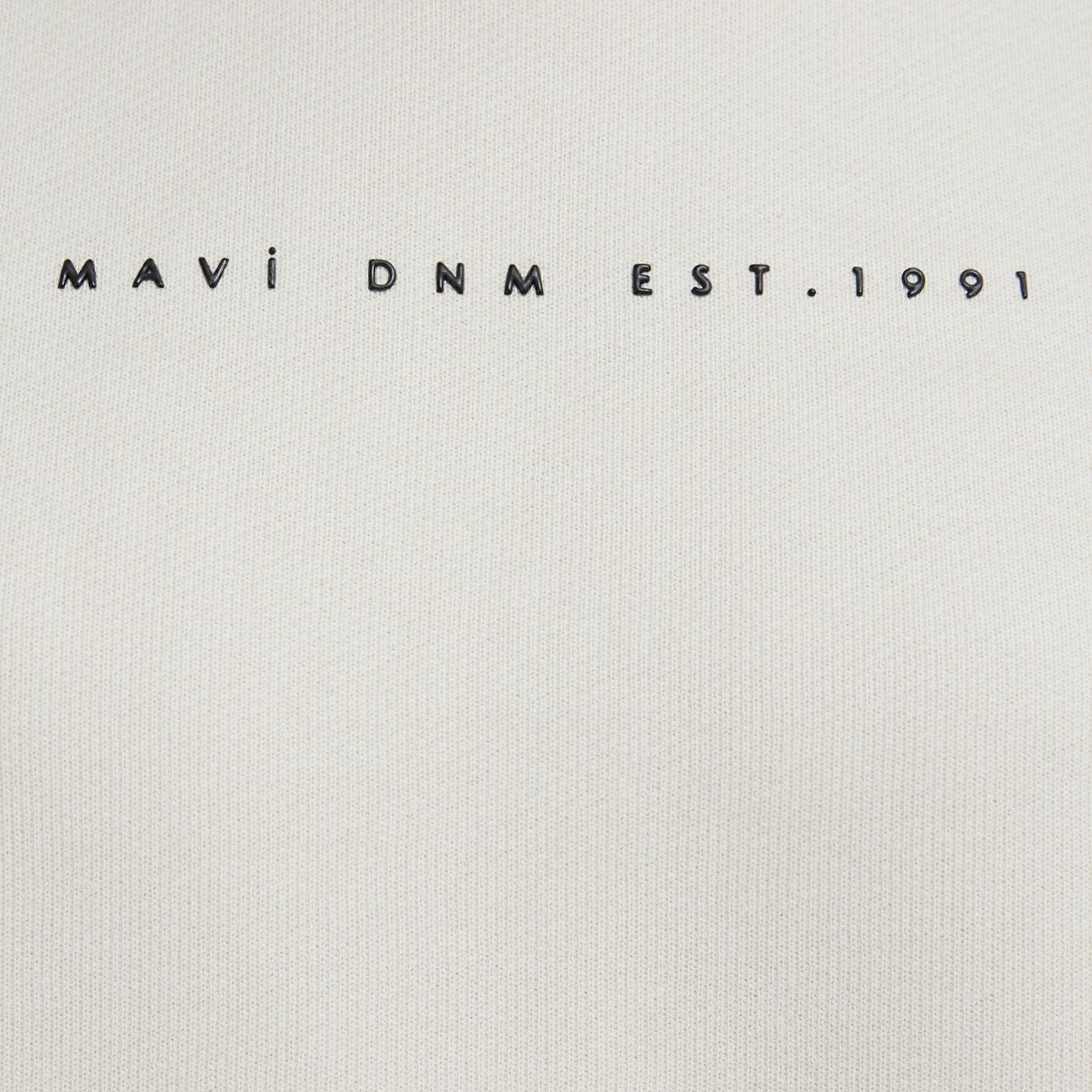 Mavi Mavi Denim Baskılı Ekru Sweatshirt 1S10525-80194
