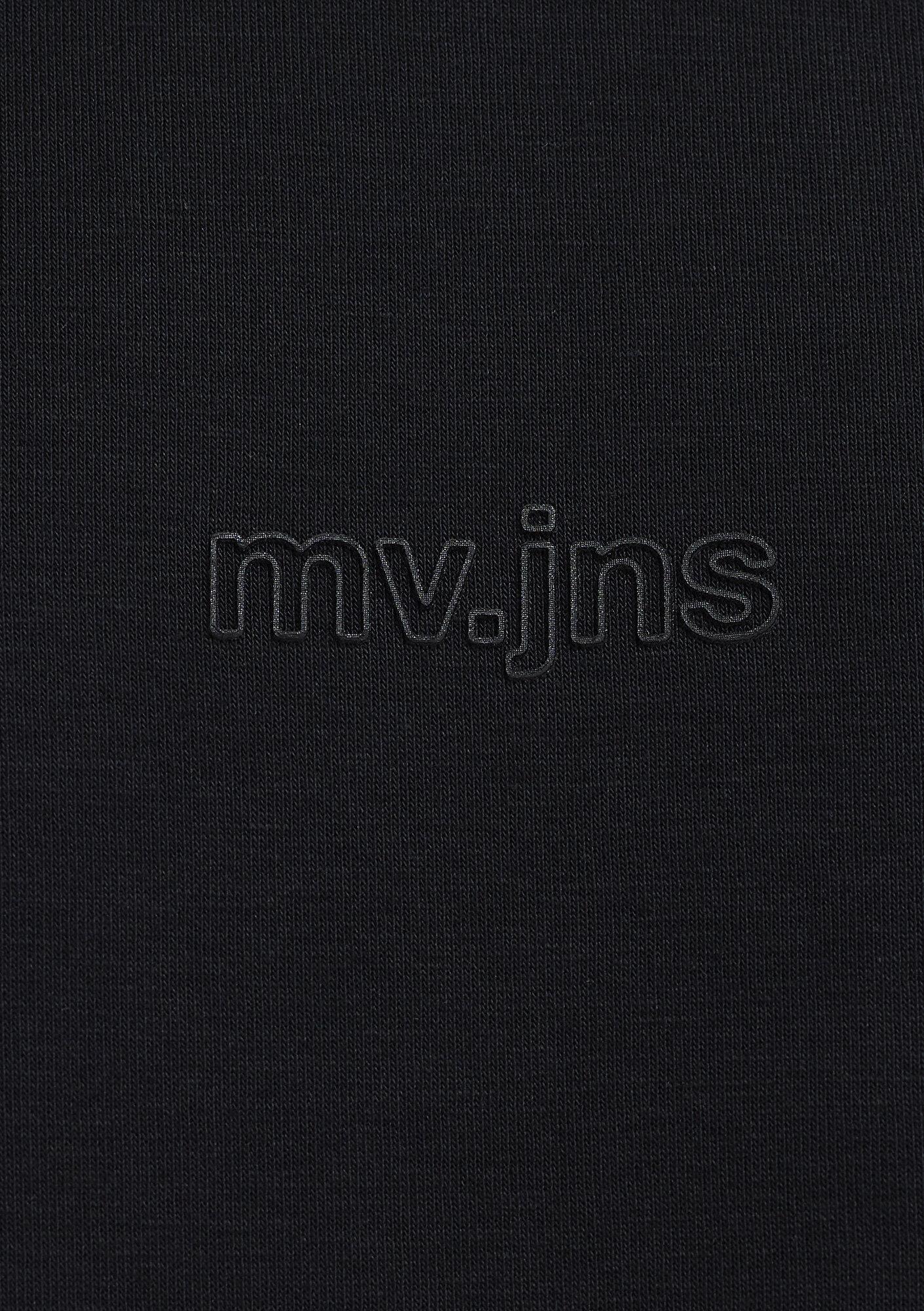 Mavi MVJNS Baskılı Siyah İnterlok Tişört Boxy Fit 0613306-900