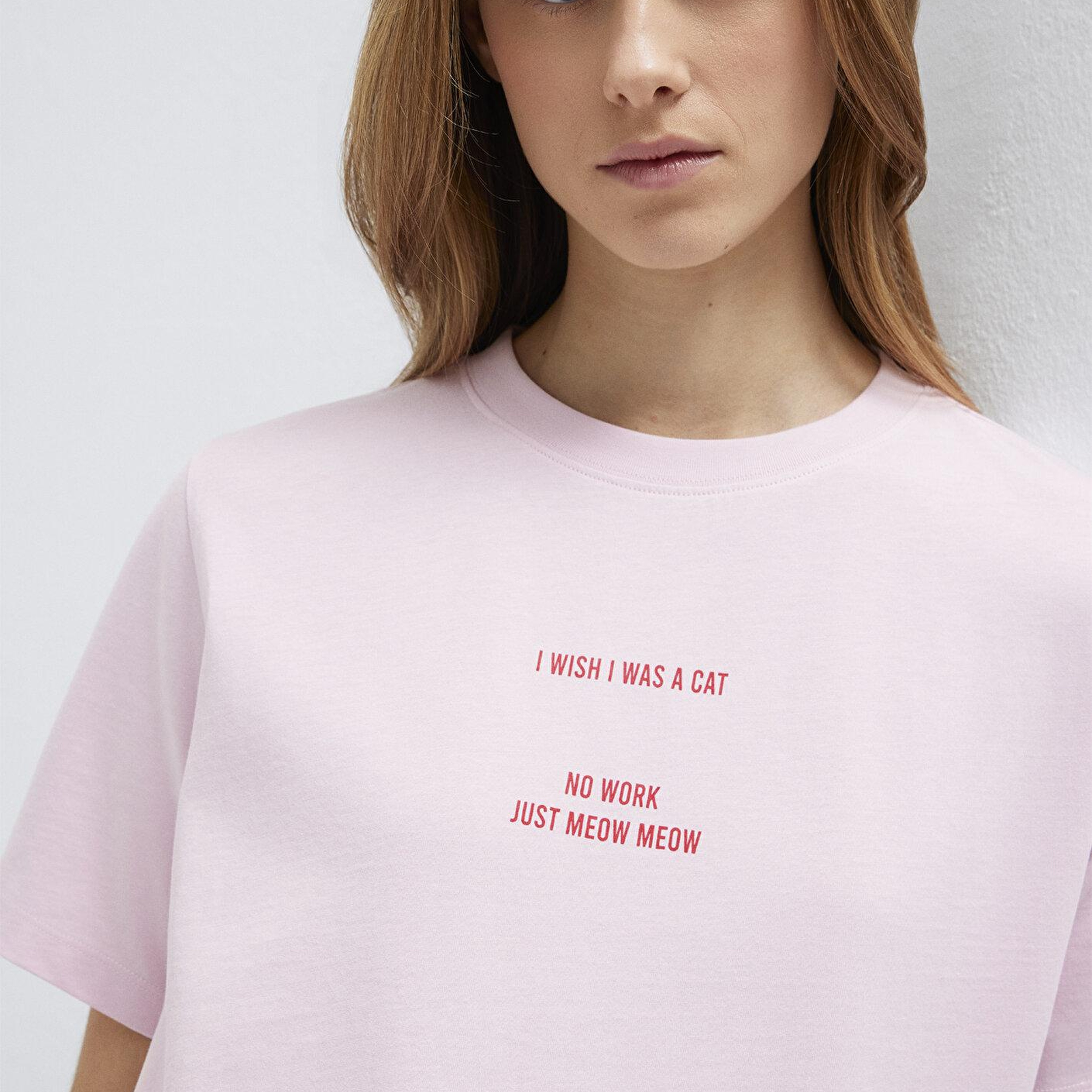 Mavi Slogan Baskılı Pembe Tişört Regular Fit / Normal Kesim 1614011-86953