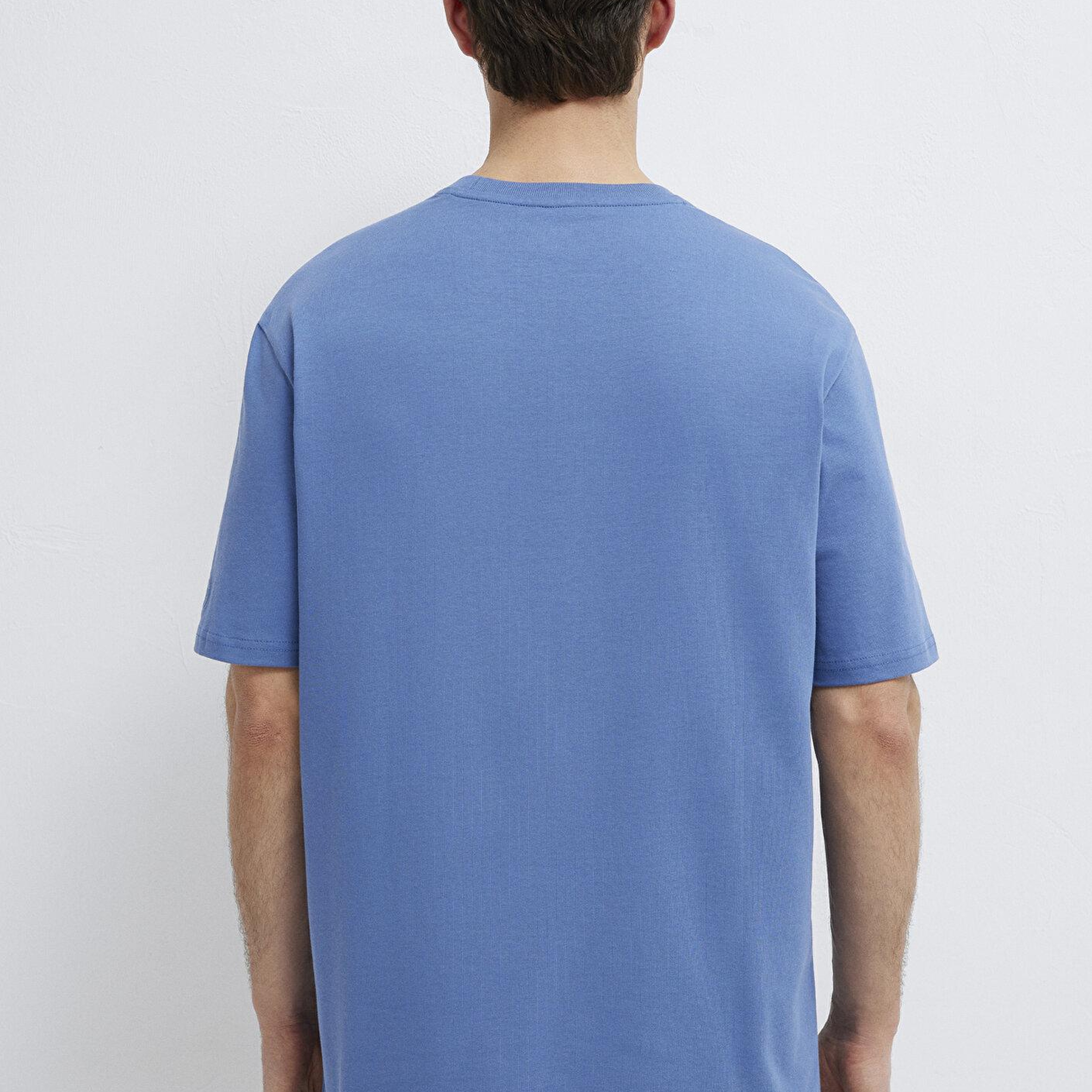 Mavi Mavi Basic Tişört Loose Fit / Bol Rahat Kesim 0611924-70738
