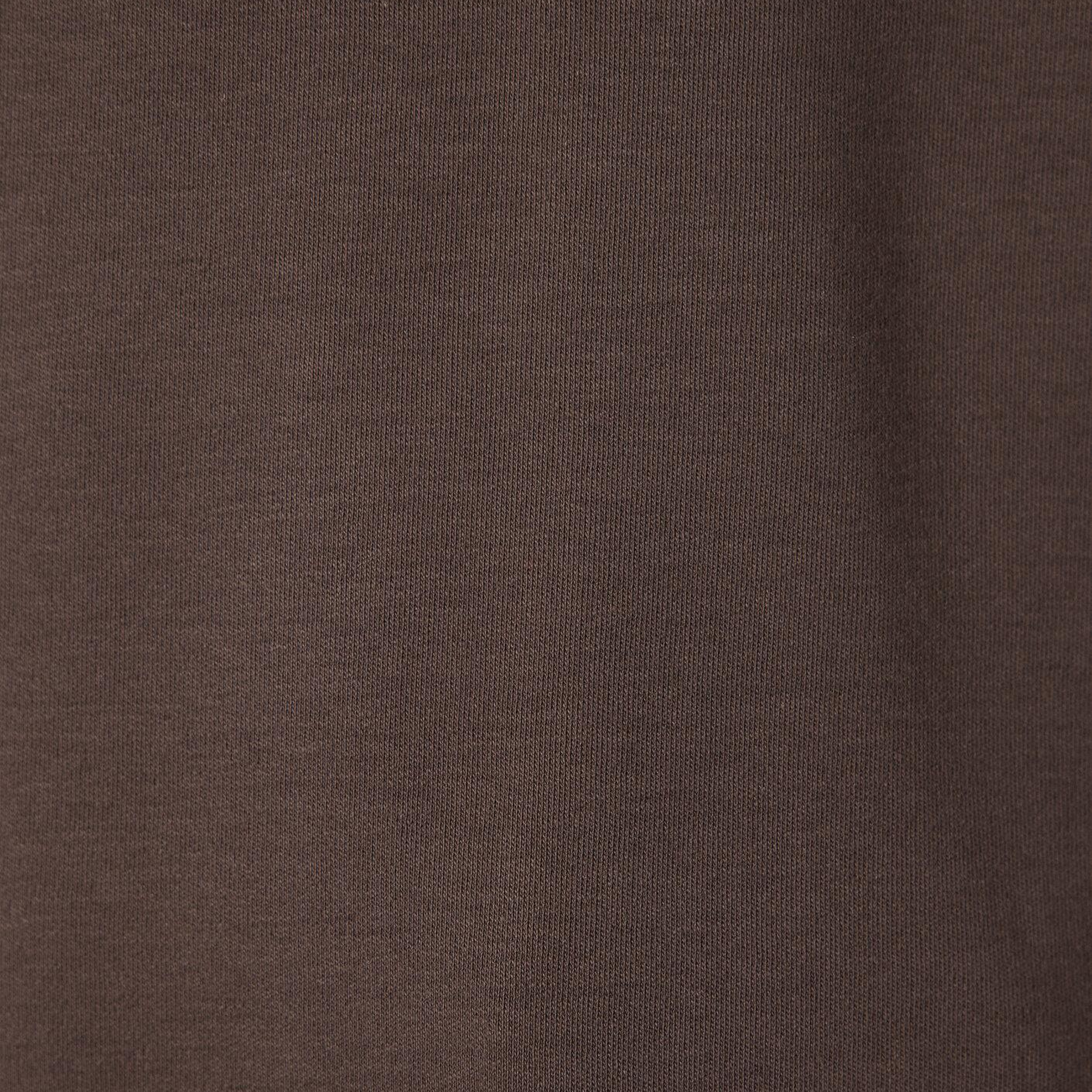 Mavi Kahverengi Basic İnterlok Tişört Loose Fit / Bol Rahat Kesim 1613820-71603