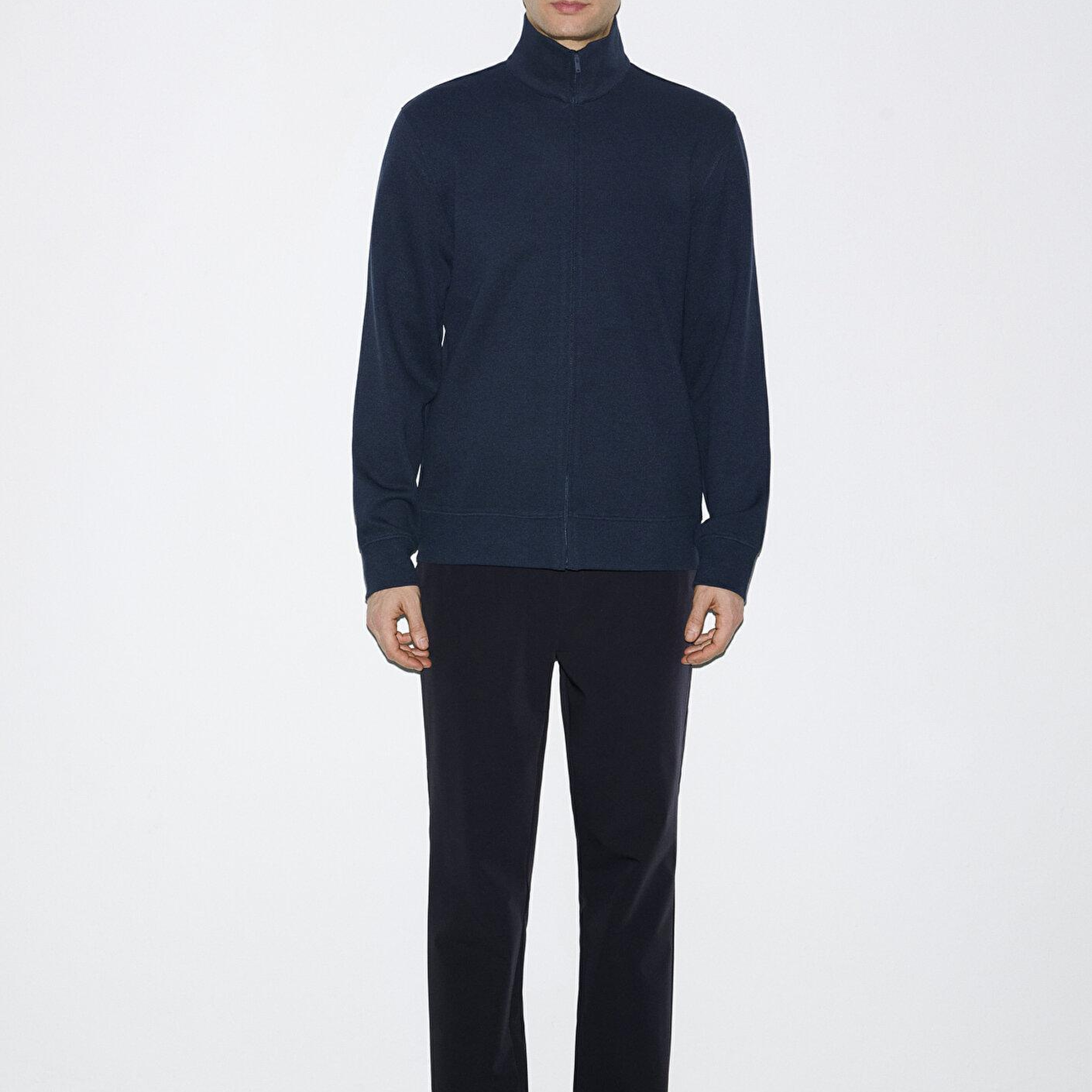 Mavi Esnek Lacivert Travel Sweatshirt 0S10560-70497