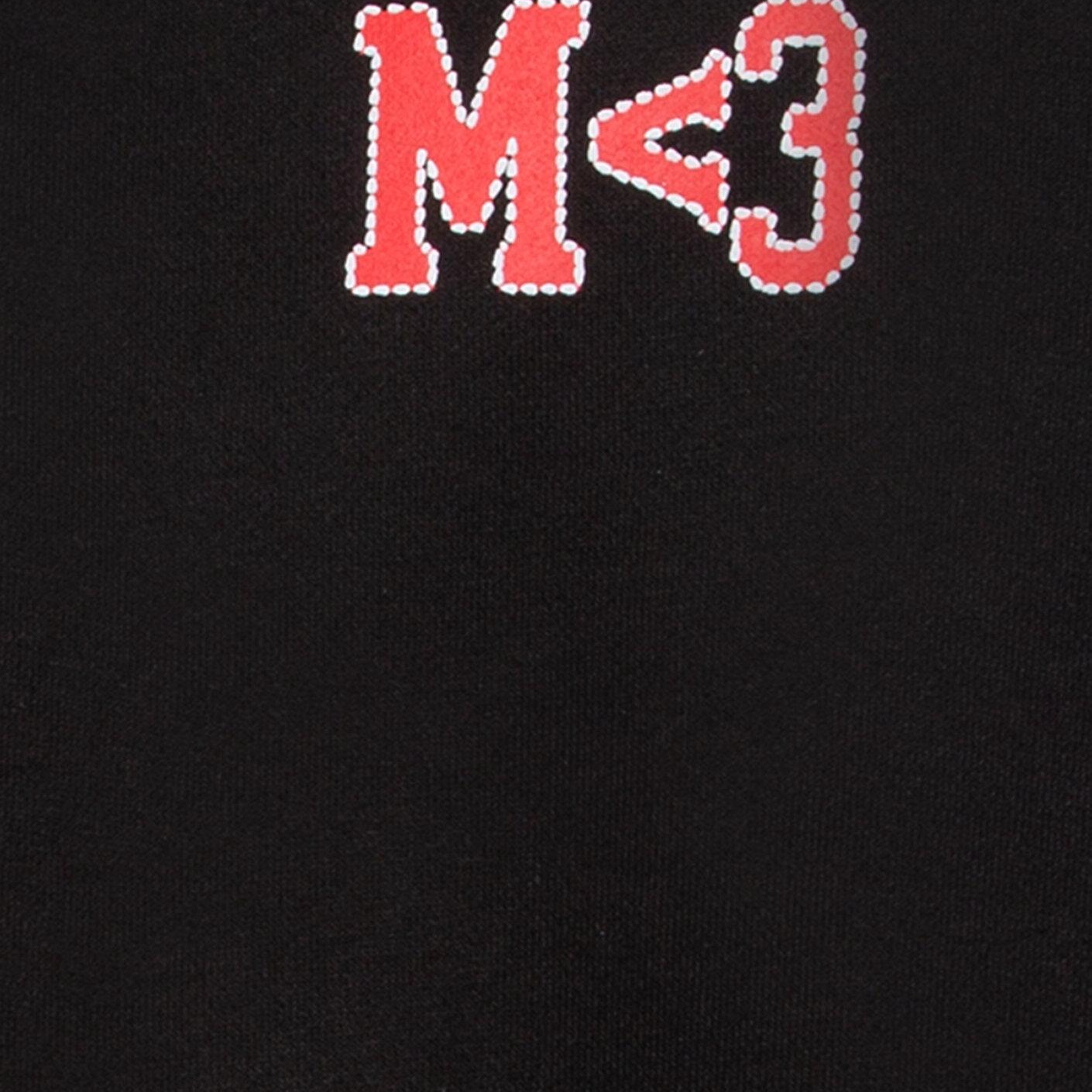 Mavi M Kalp İşlemeli Polo Yaka Siyah  Sweatshirt 0S10578-900