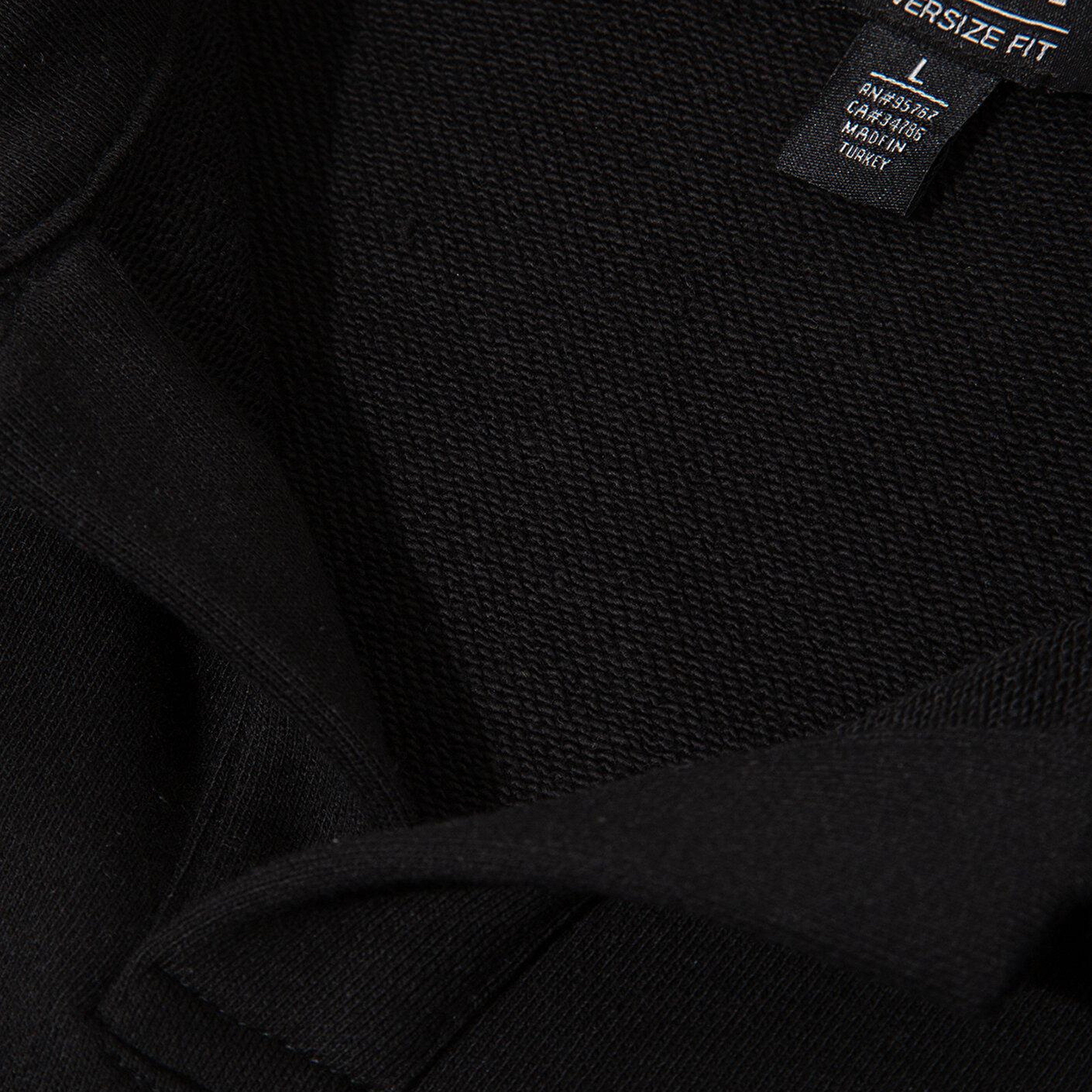 Mavi M Kalp İşlemeli Polo Yaka Siyah  Sweatshirt 0S10578-900