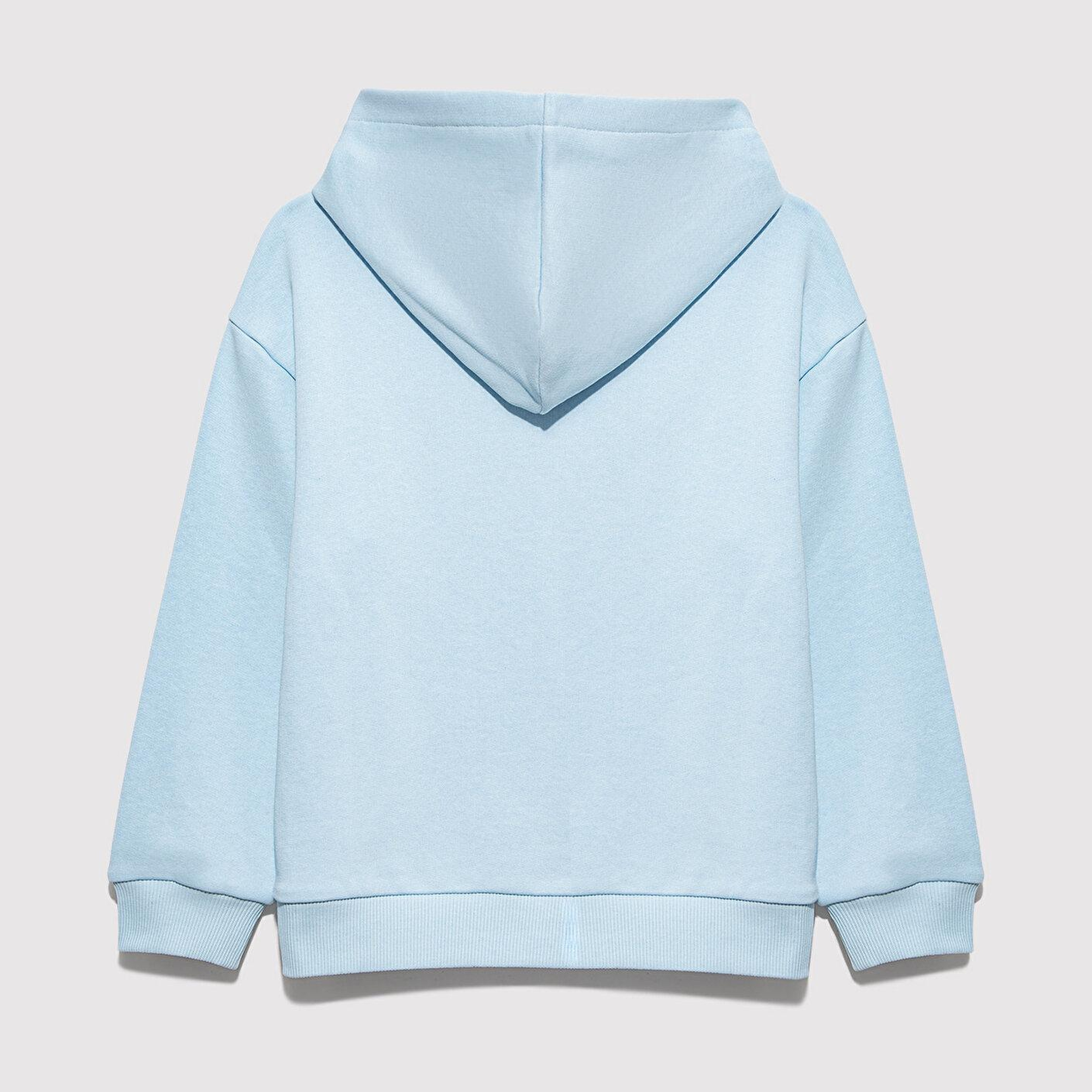 Mavi Mavi Baskılı Açık Mavi Sweatshirt 6S10139-89314