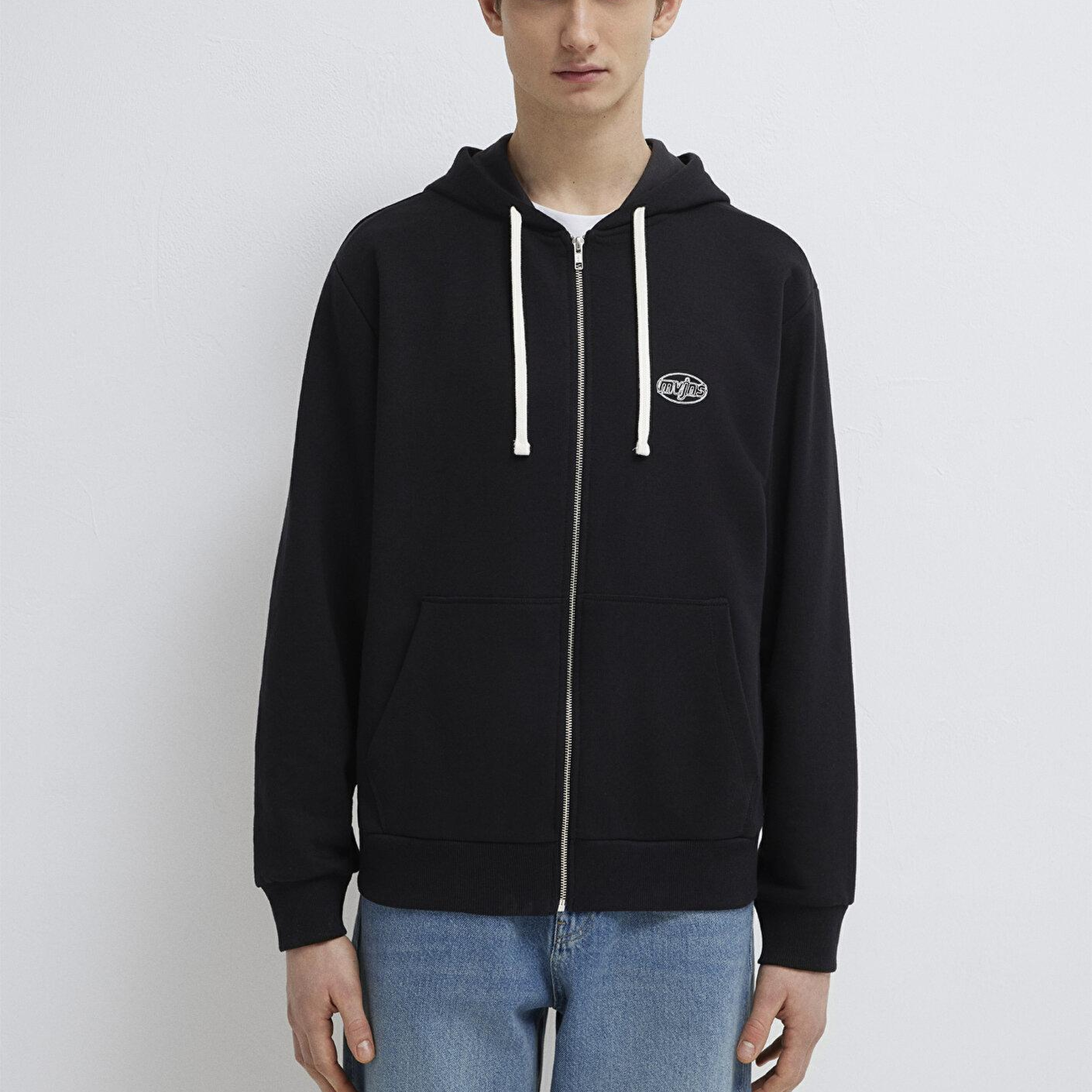 Mavi Mavi Logo Baskılı Fermuarlı Sweatshirt 0S10557-900