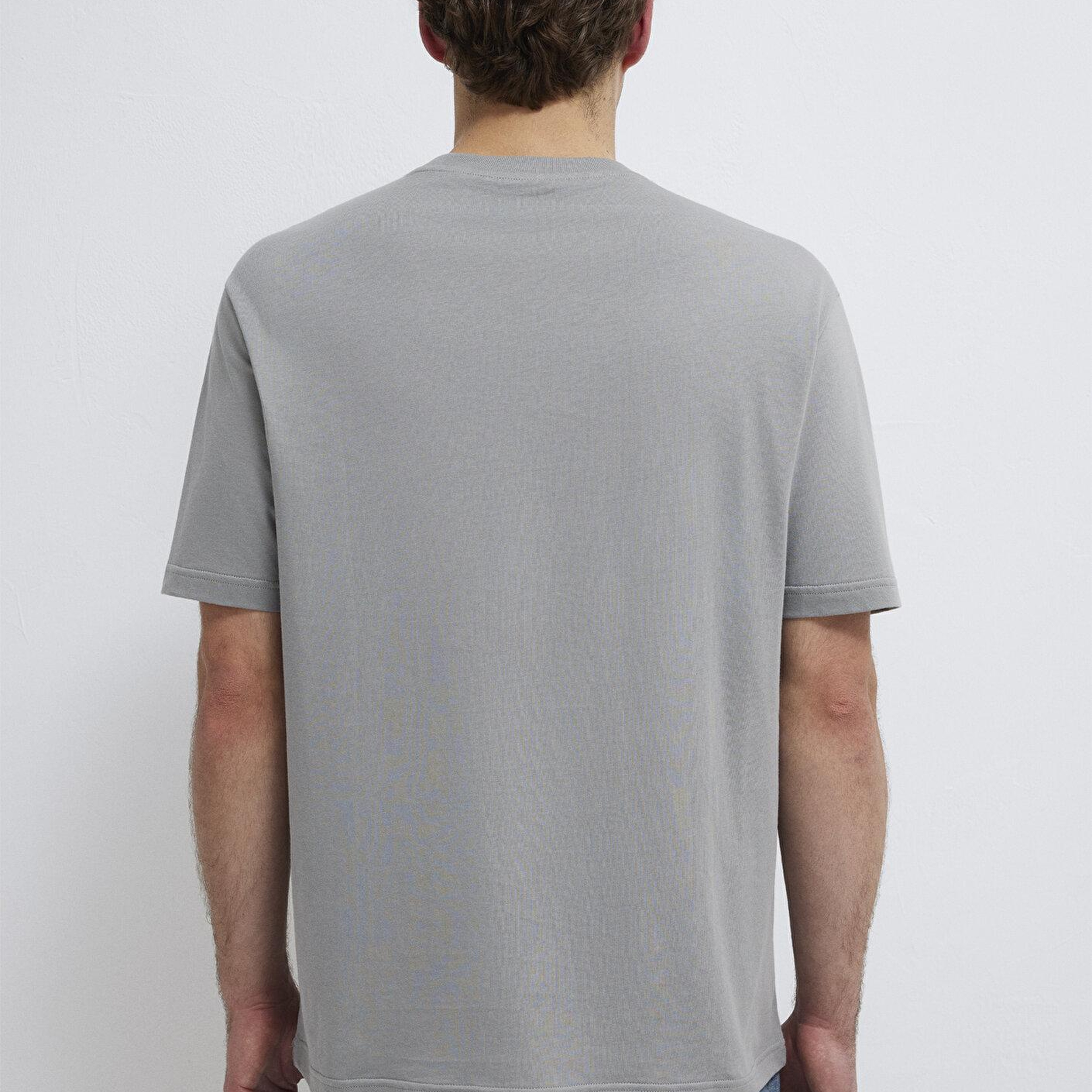 Mavi 2li Erkek Basic Tişört Loose Fit / Bol Rahat Kesim 0612317-90609