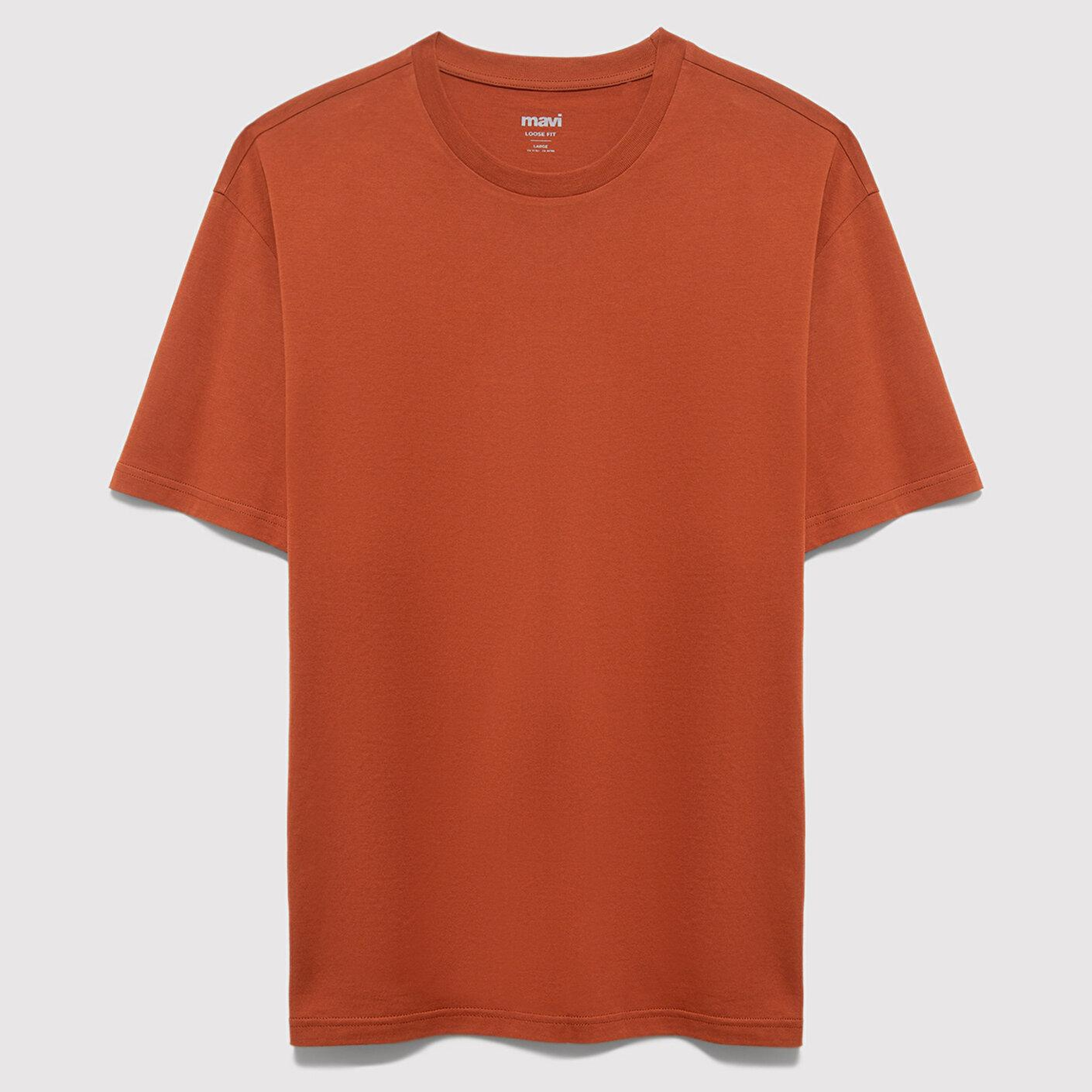 Mavi 3lü Erkek Basic Tişört Loose Fit / Bol Rahat Kesim 0612315-87831