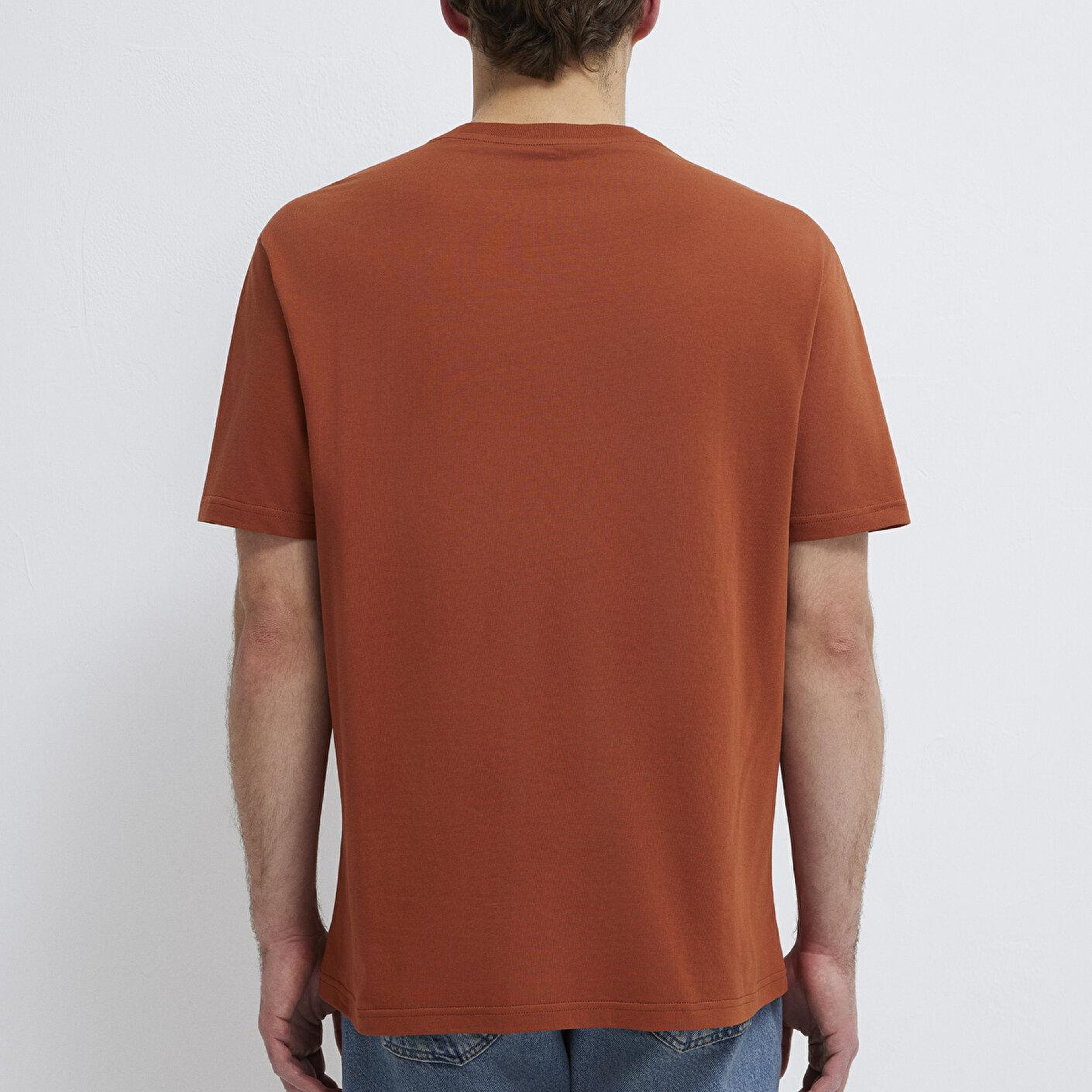 Mavi 3lü Erkek Basic Tişört Loose Fit / Bol Rahat Kesim 0612315-87831