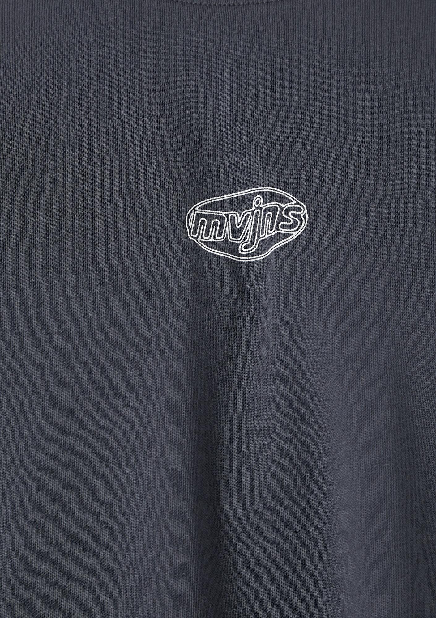Mavi MVJNS Baskılı Antrasit Tişört Oversize / Geniş Kesim 0613215-80955